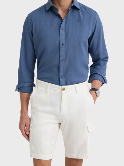 BERMUDA TINTADA CARGO CRUDO