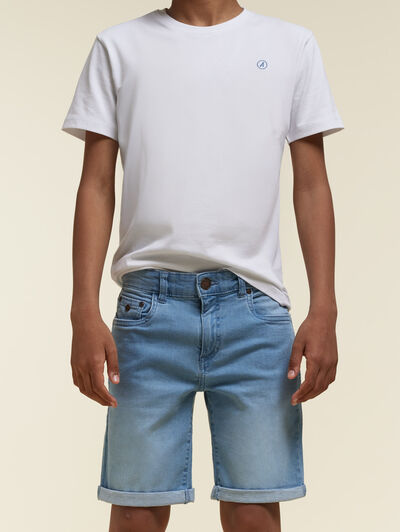 BERMUDA DENIM VUELTA KIDS CELESTE