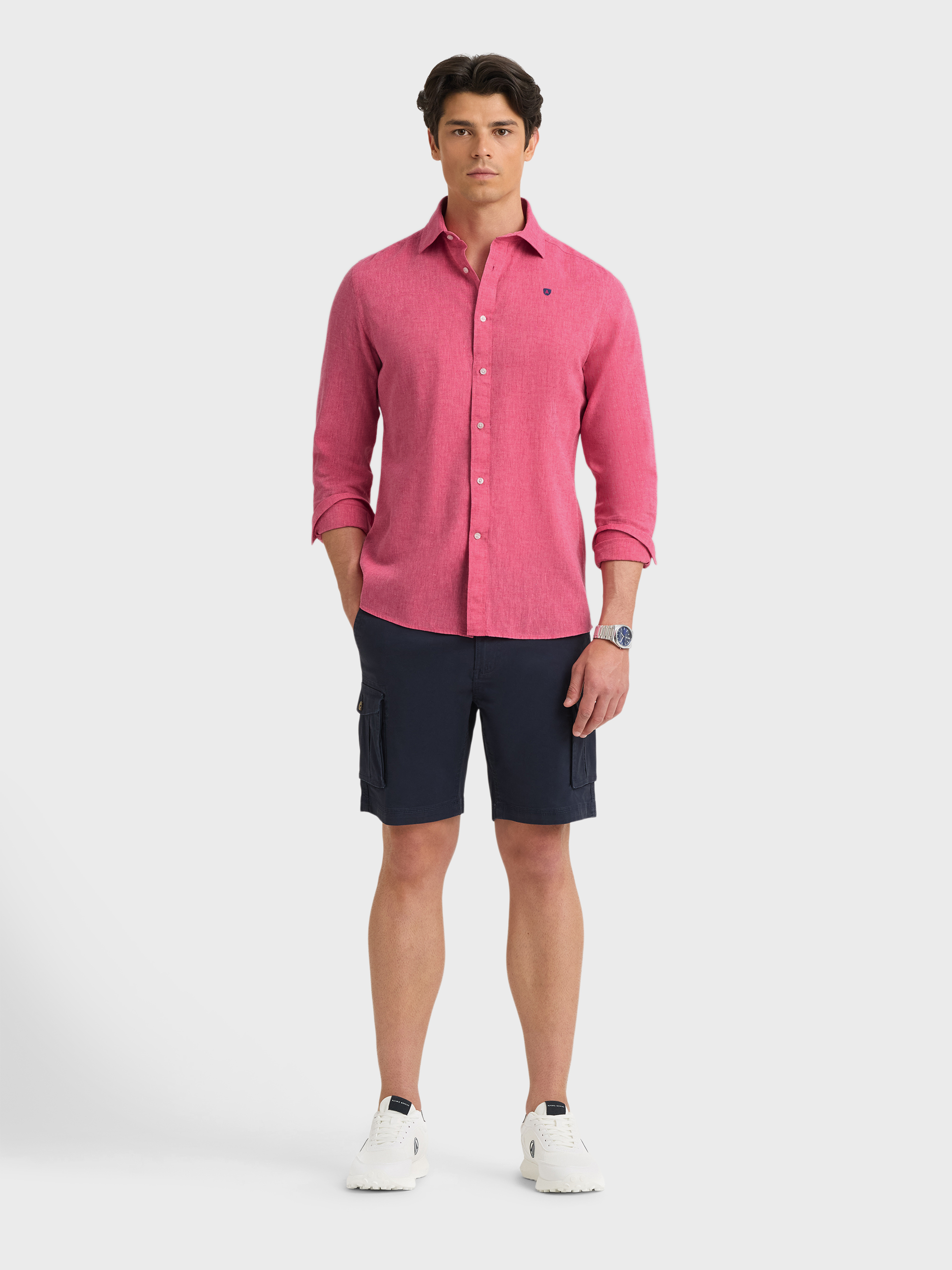 CAMISA LINO CHAMBRAY