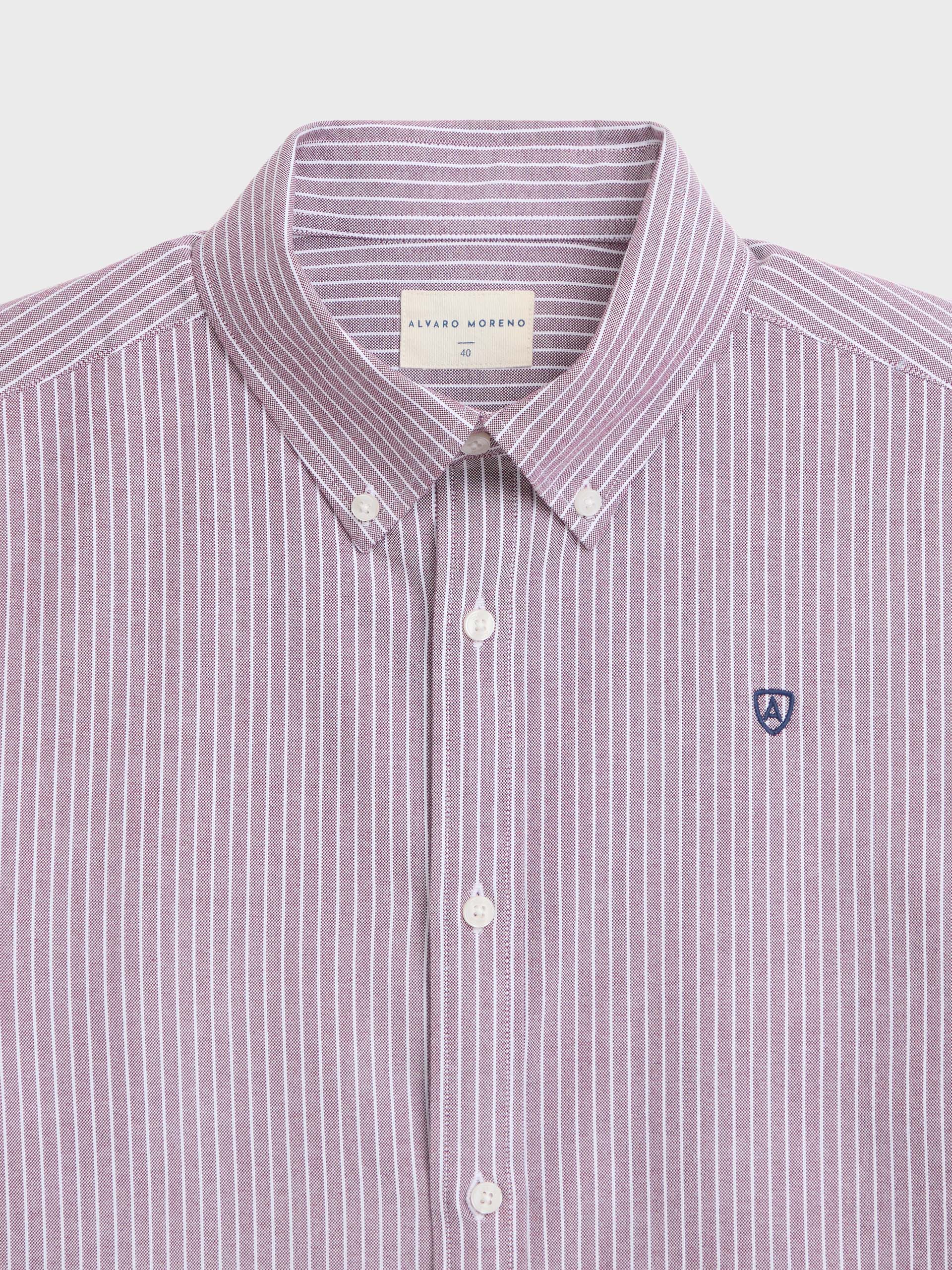 CAMISA OXFORD RAYAS DOWN