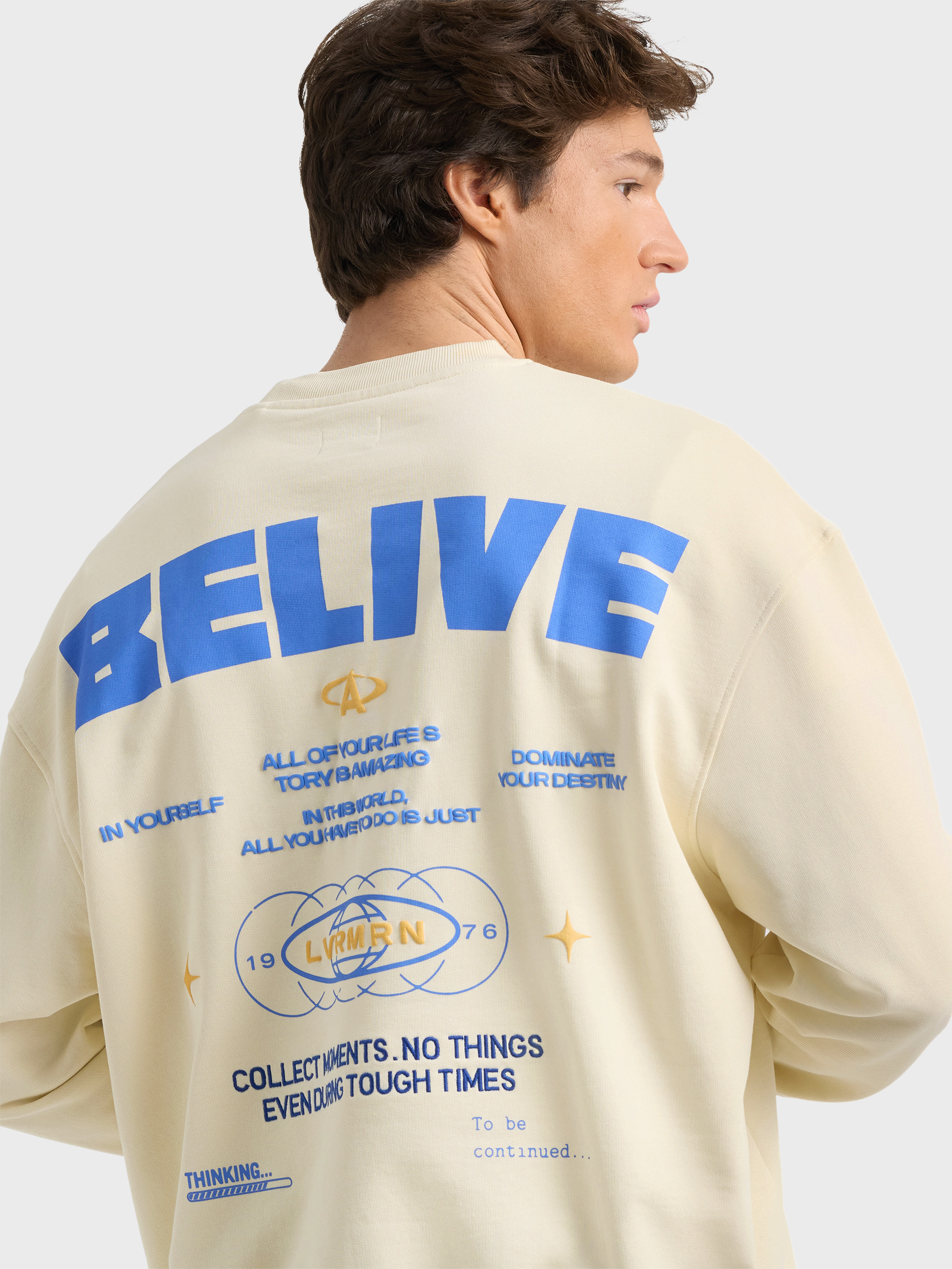 SUDADERA BELIVE BEIGE