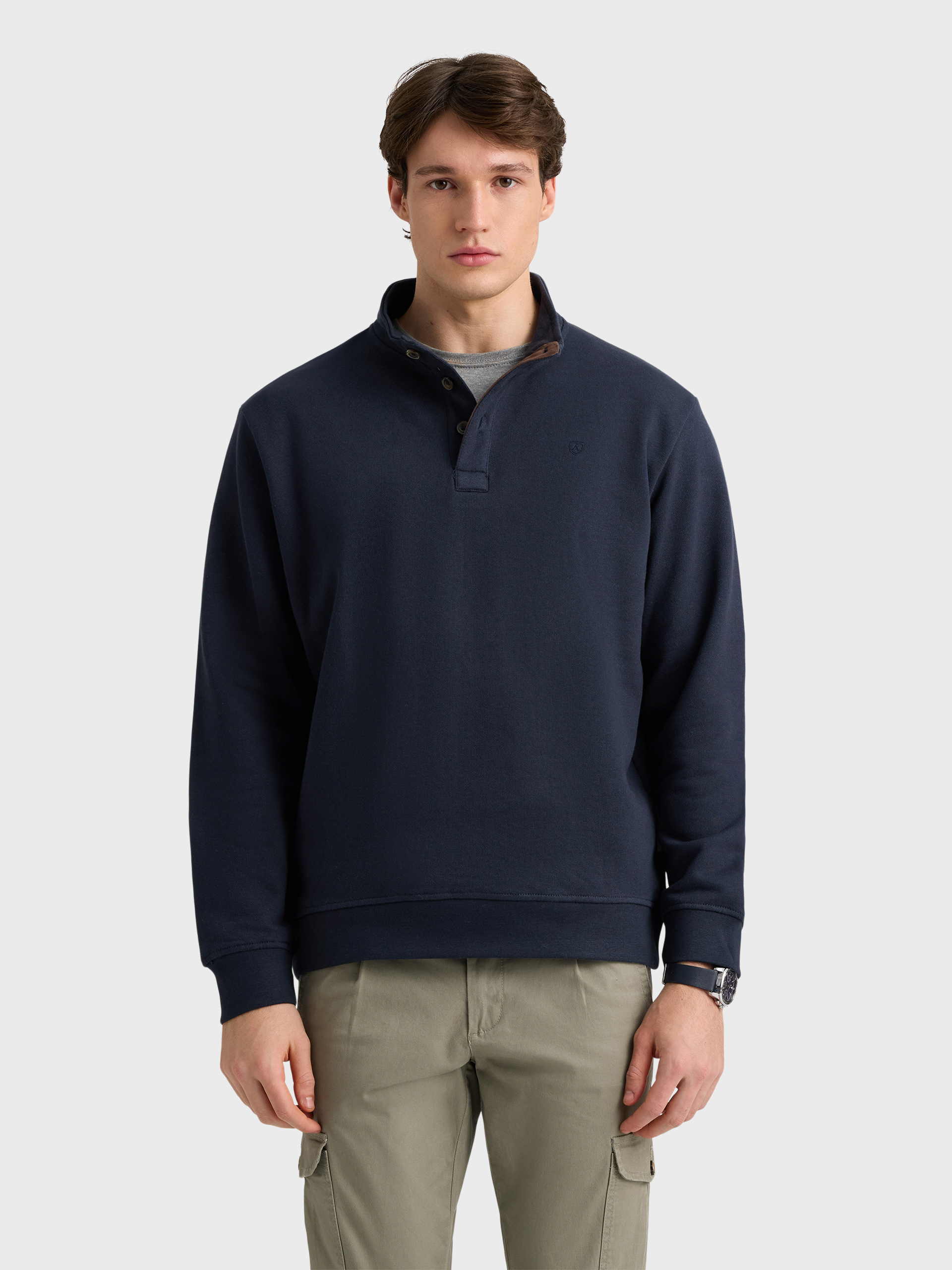 SUDADERA WANDER AZUL MARINO