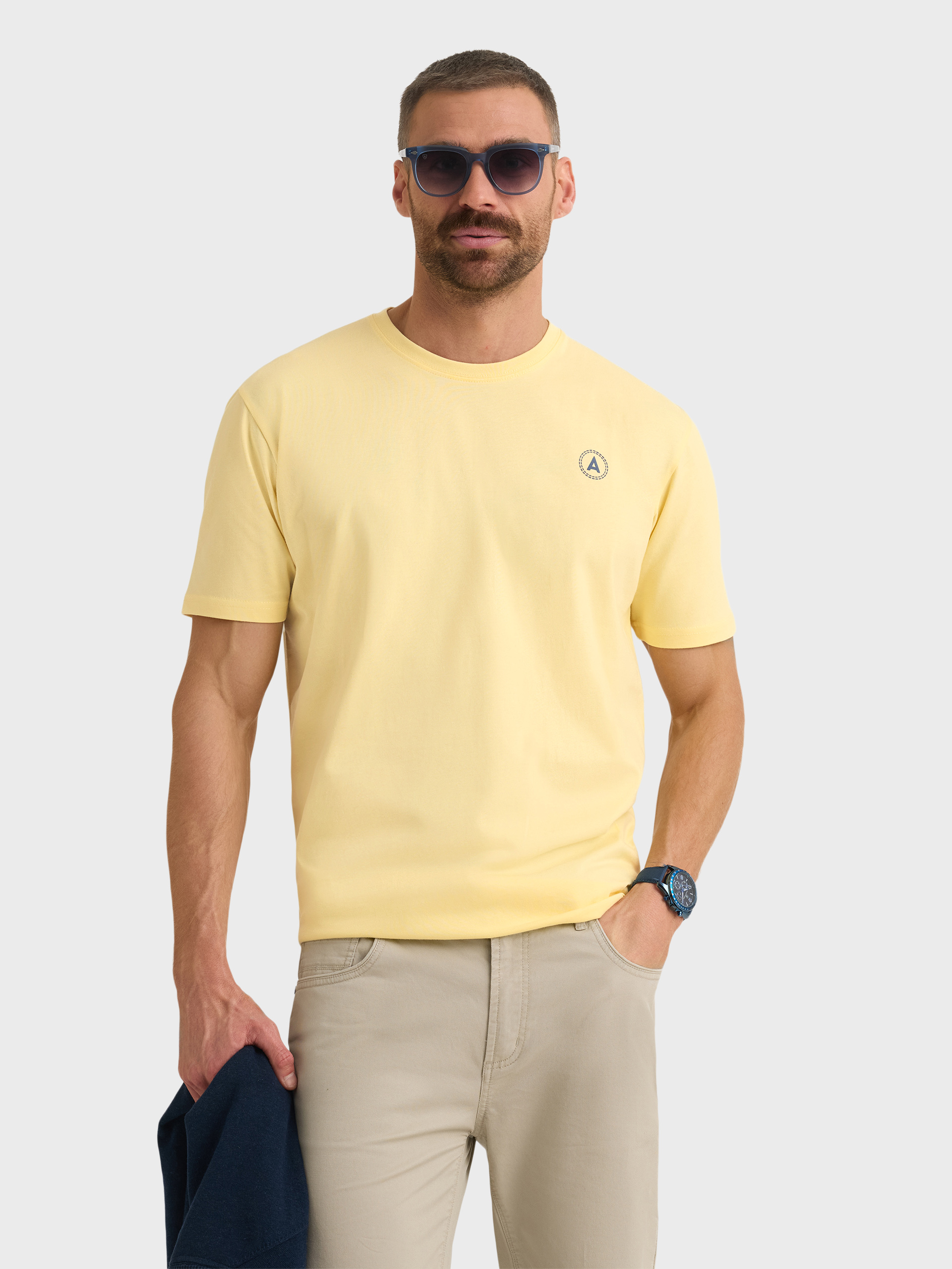 CAMISETA RUBBER AMARILLO