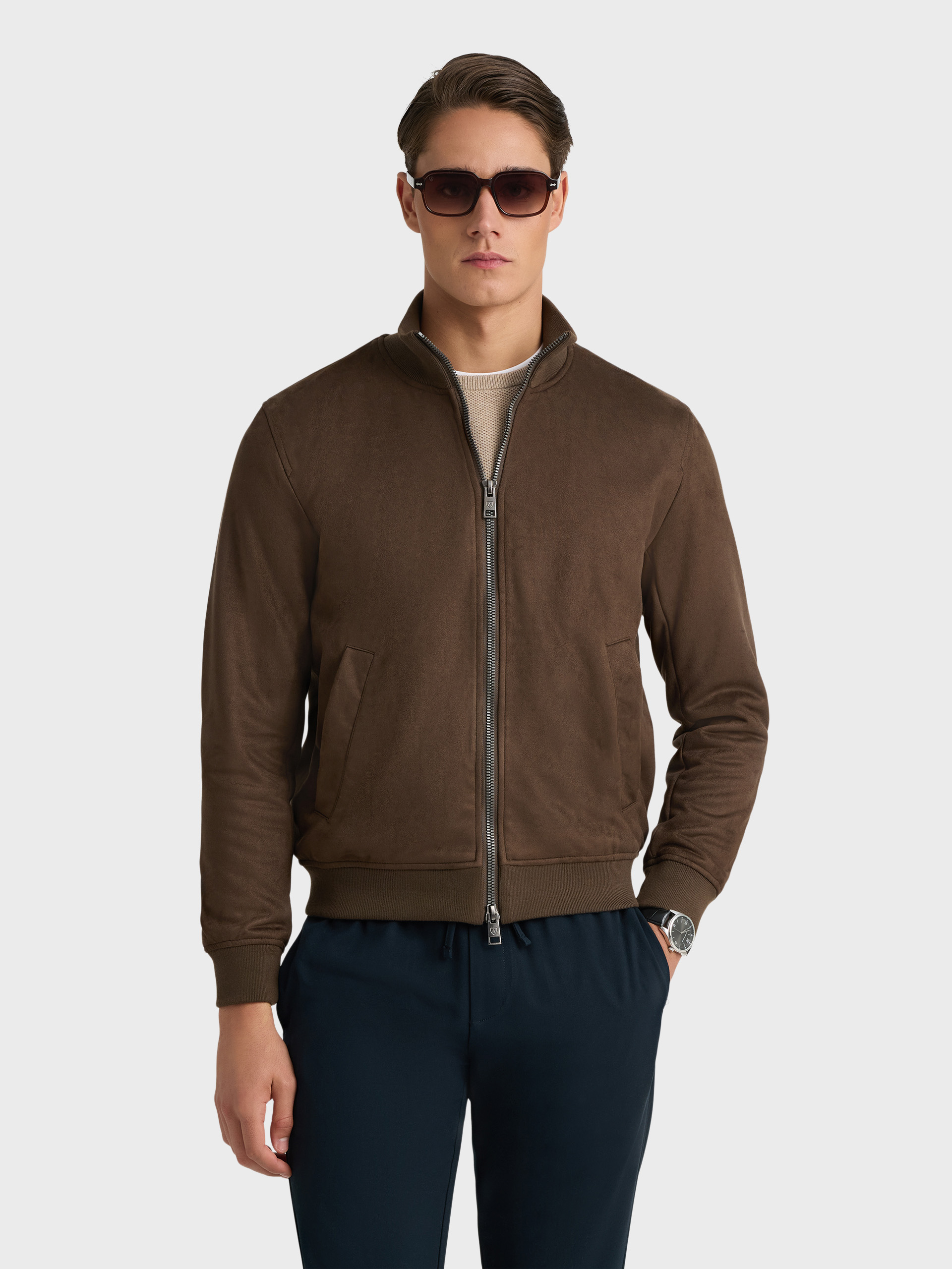 CAZADORA GROVE MARRÓN