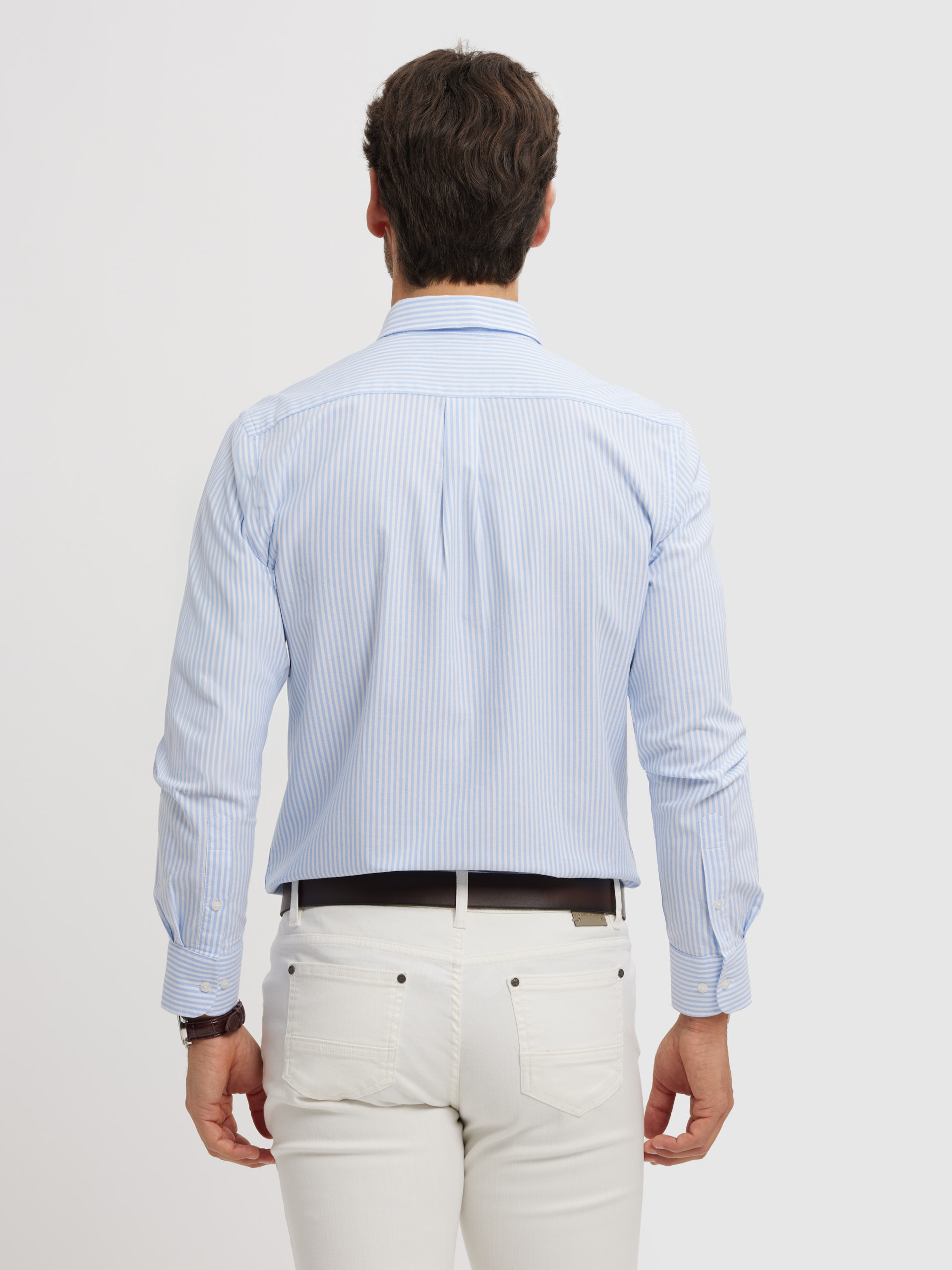 CAMISA OXFORD RAYAS BASIC