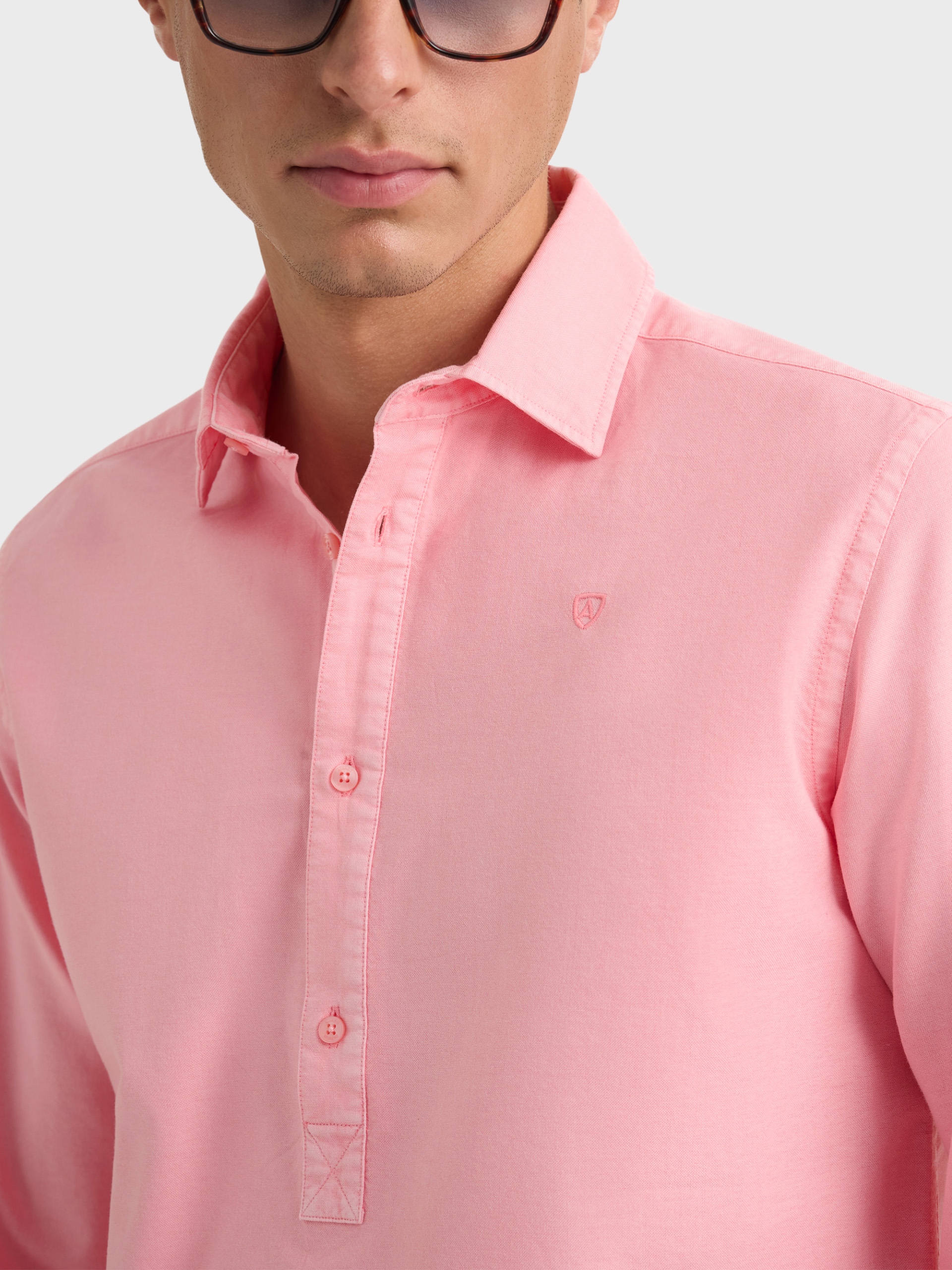 POLERA OXFORD DYE