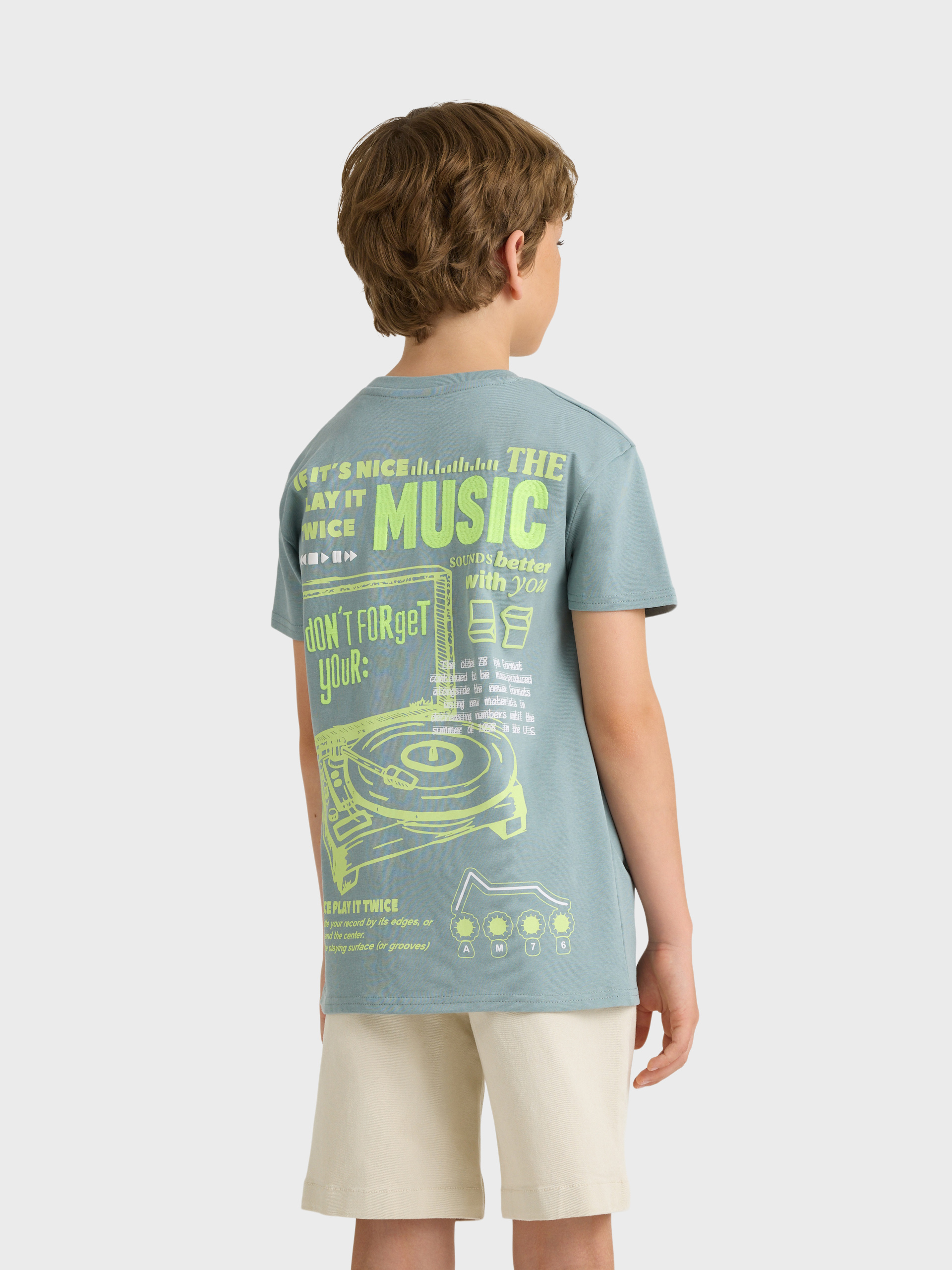 CAMISETA MUSIC KIDS
