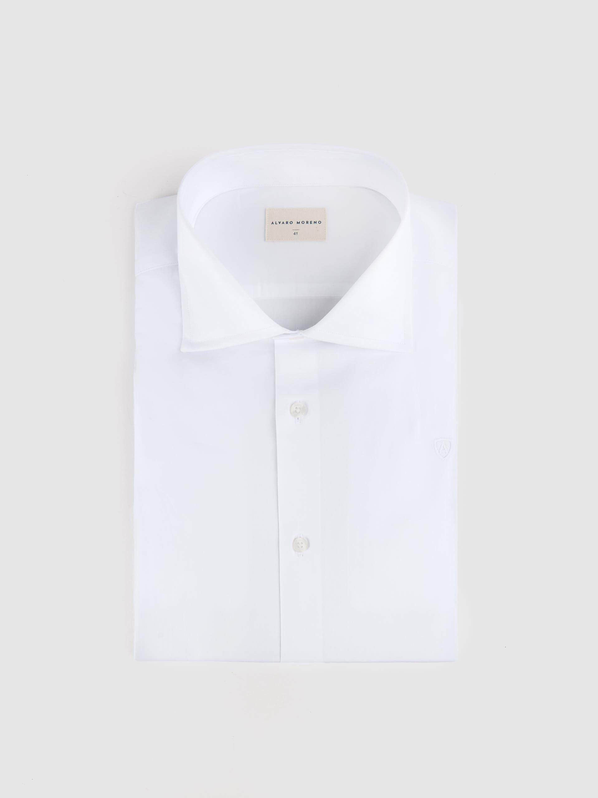 CAMISA VESTIR TWILL BLANCO