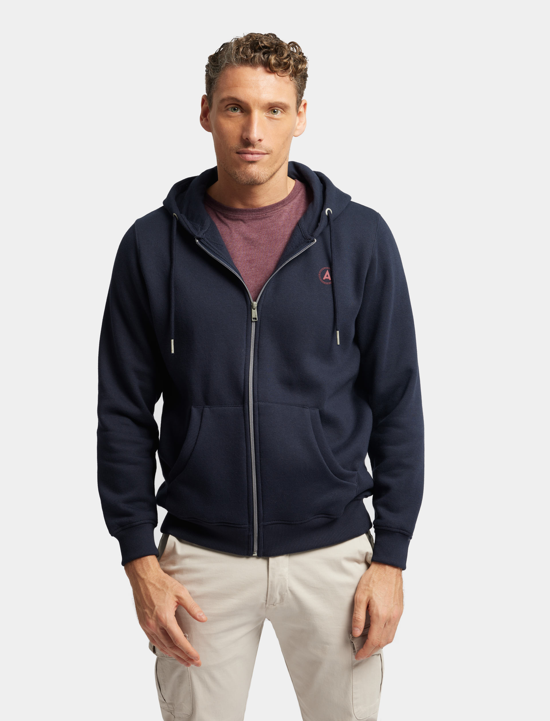 Cazadora Jerseys Hombre Alvaro Moreno Cremallera Jersey Cuello