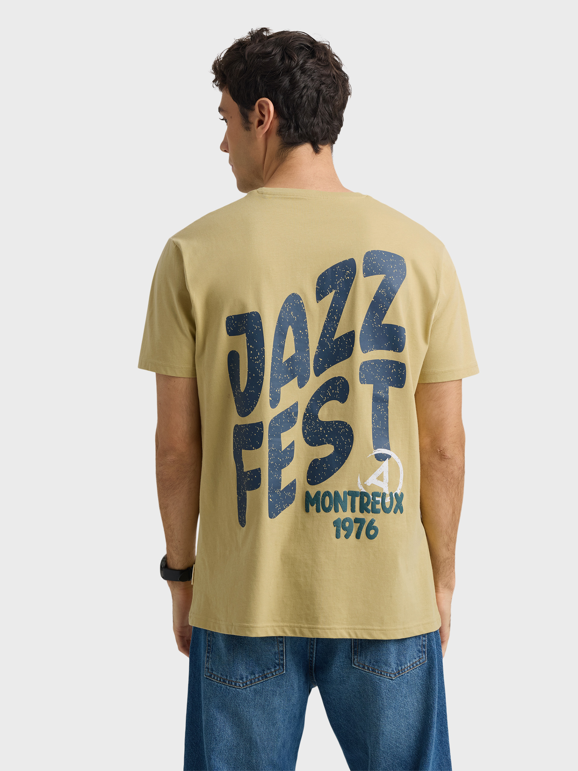 CAMISETA JAZZ AMARILLO
