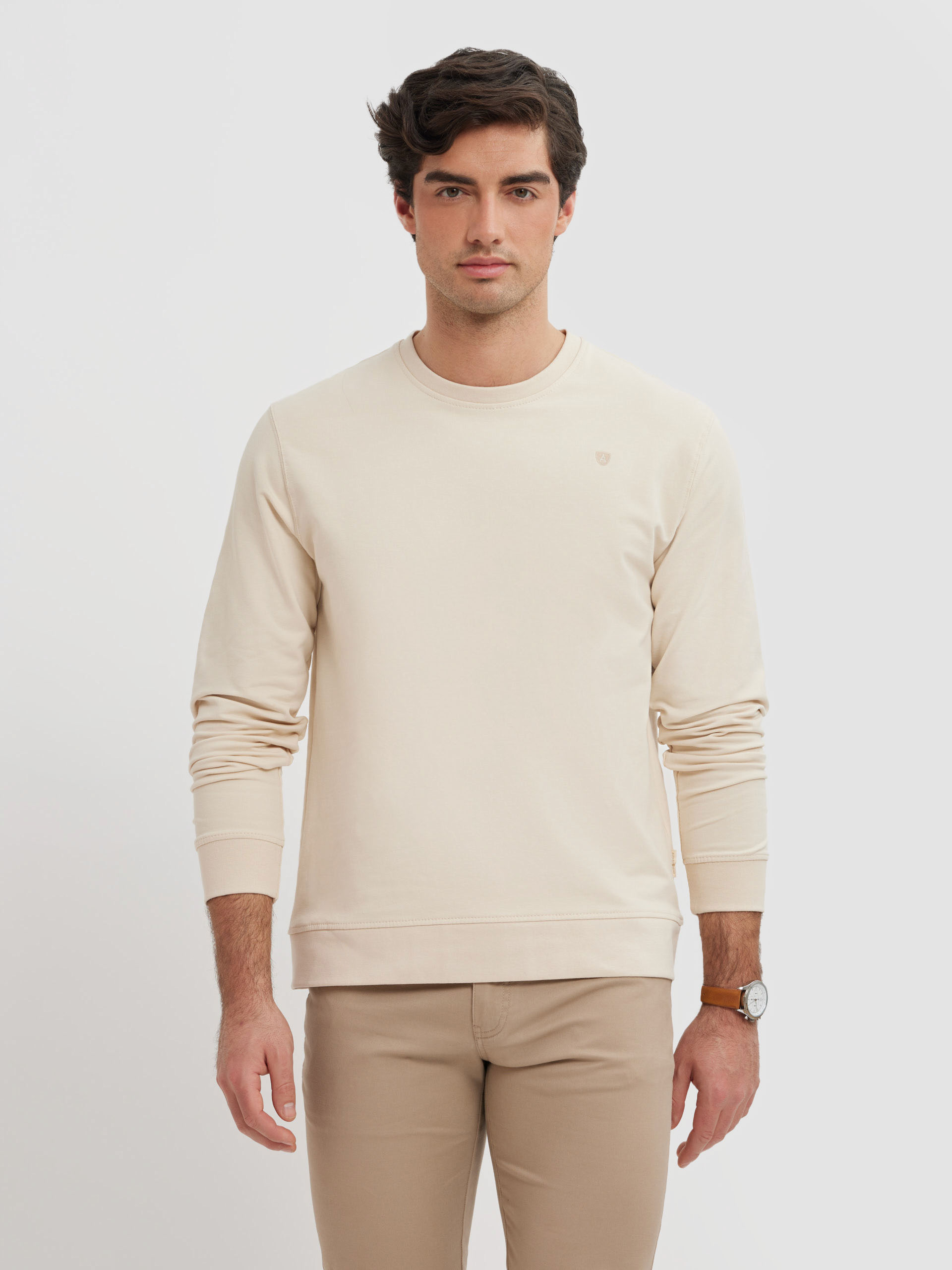 SUDADERA BASICA CRUDO