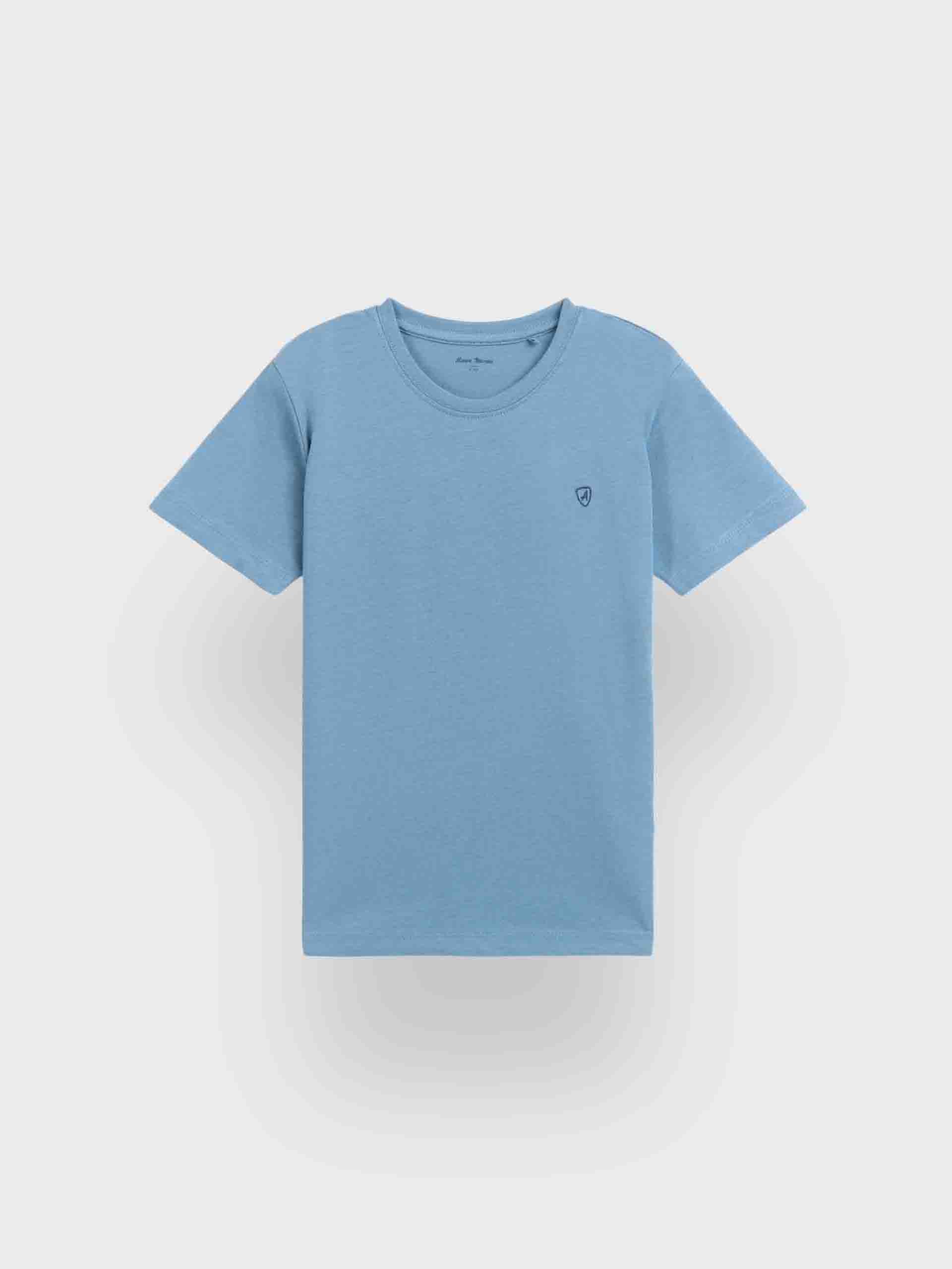 CAMISETA BASICA KIDS AZUL