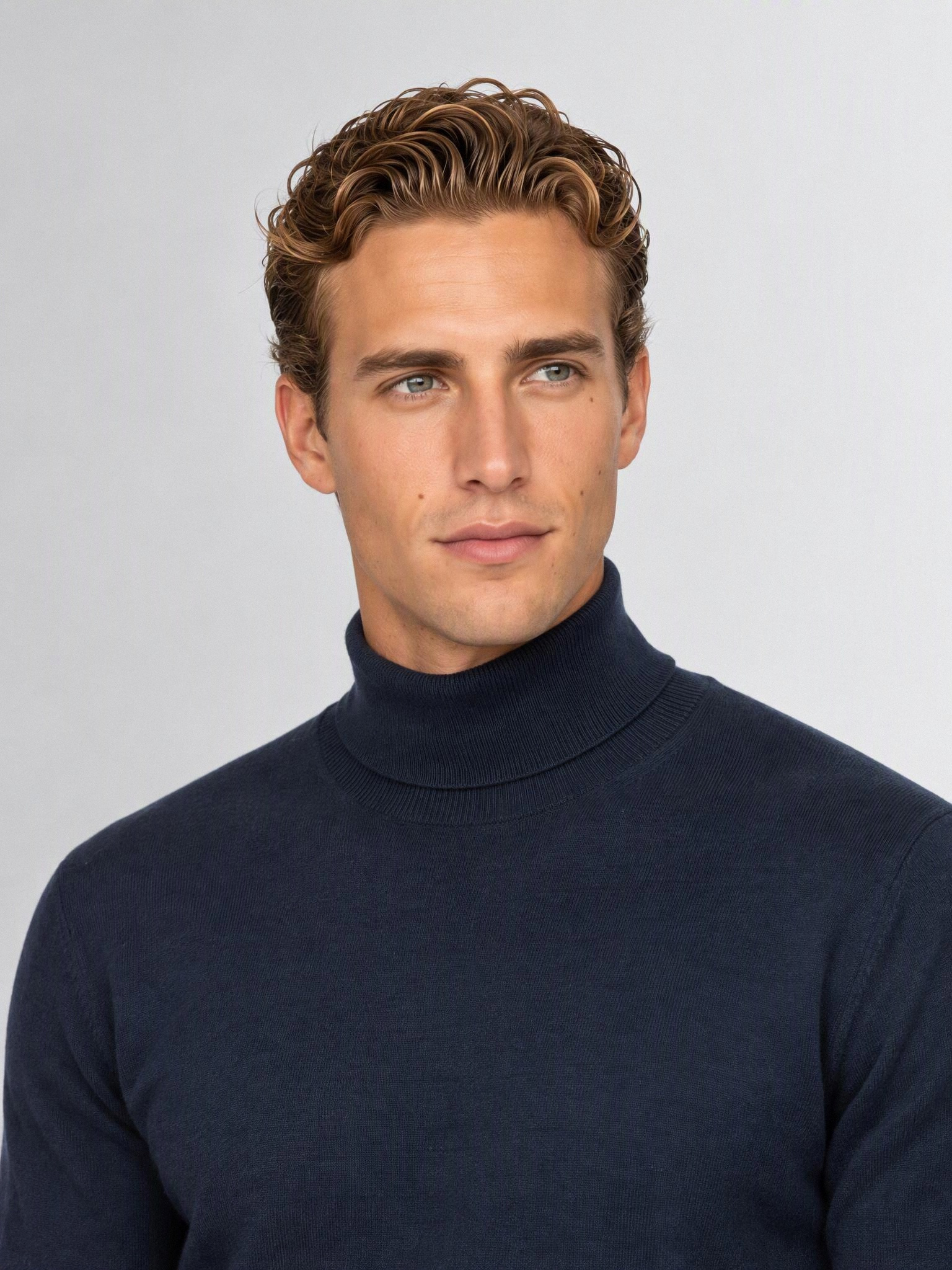 JERSEY ROLL COLLAR