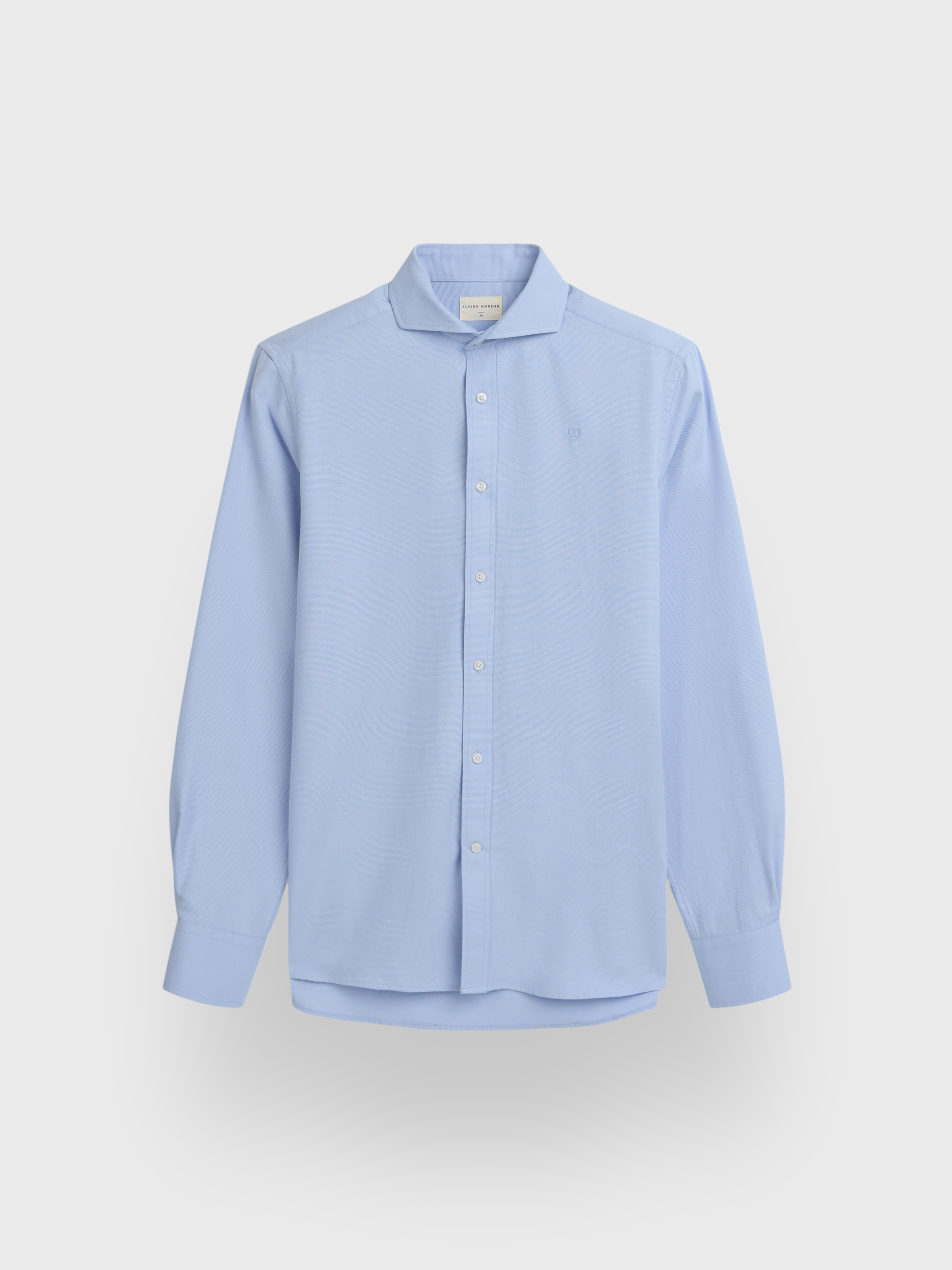 CAMISA PANAMA CELESTE