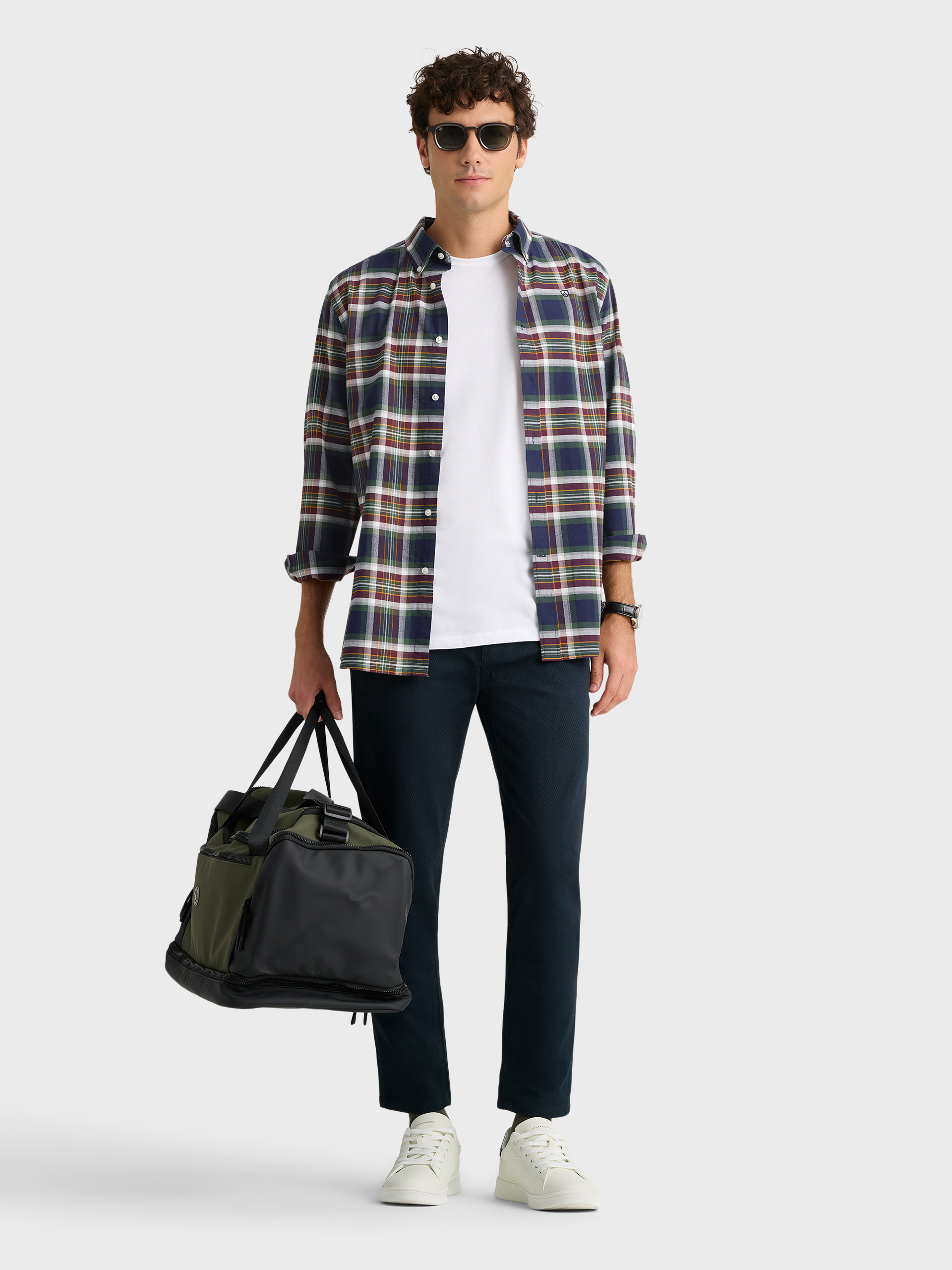 CAMISA OXFORD CHECKS