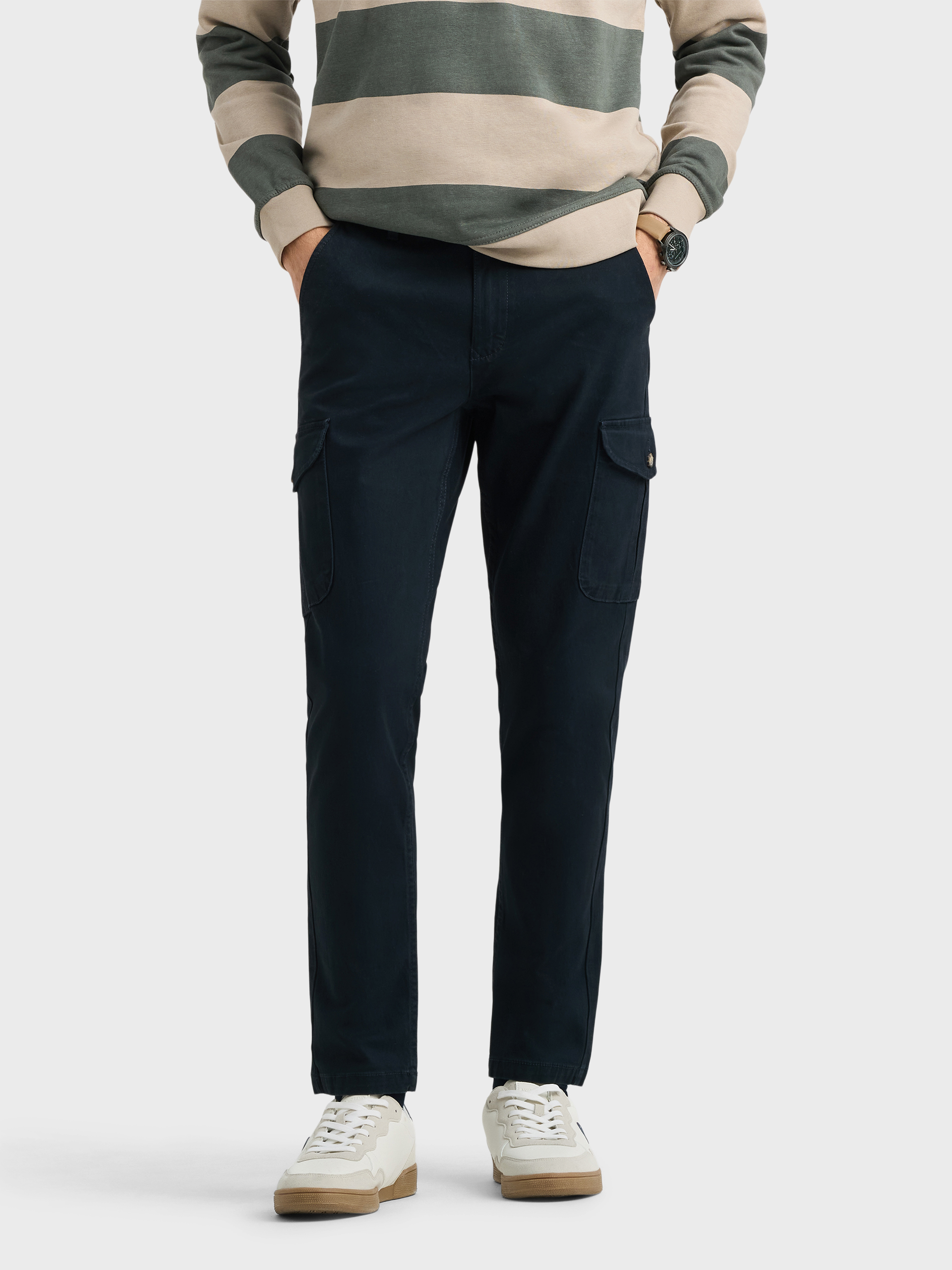 PANTALON CARGO ELVIS AZUL MARINO