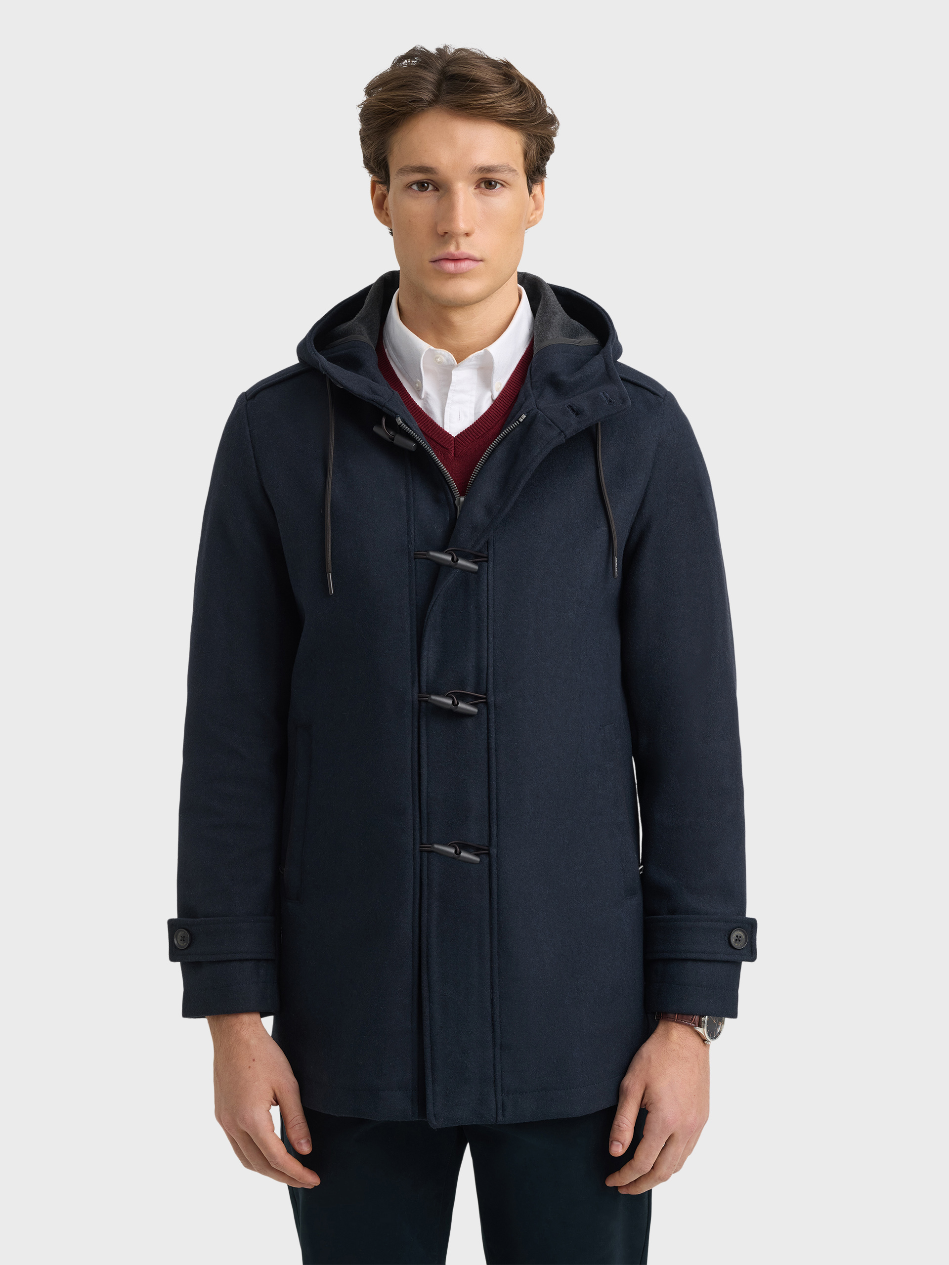 TRENCA CARTER AZUL MARINO