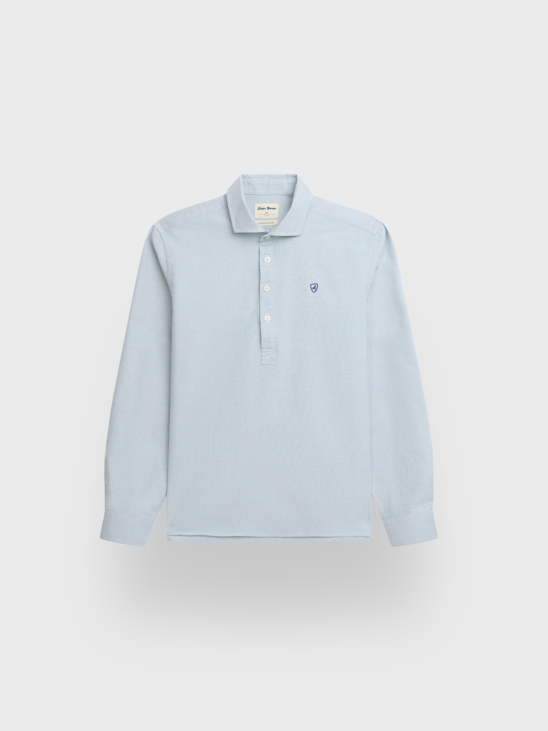 POLERA OXFORD KIDS AZUL