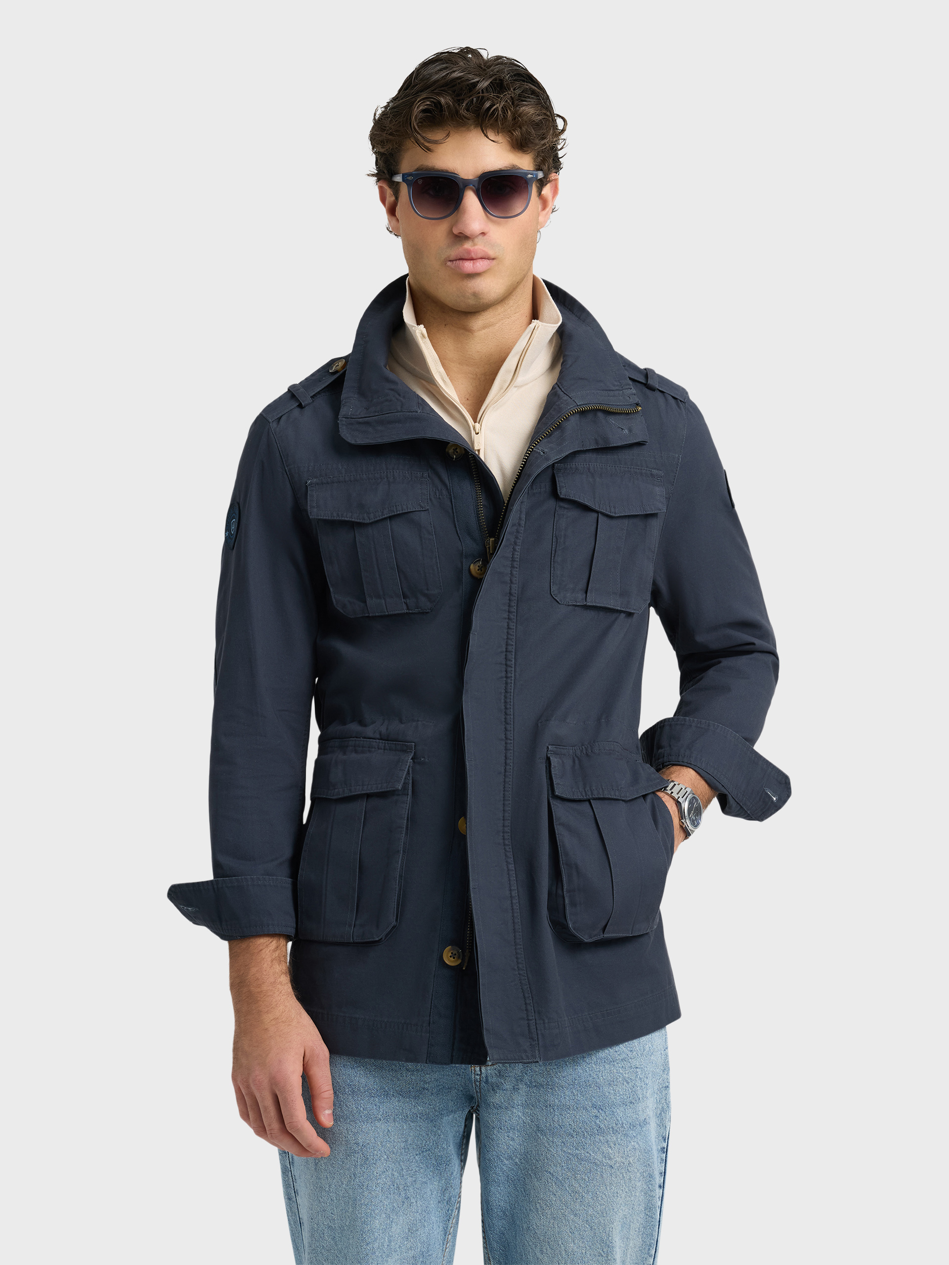 CORTAVIENTOS LAURENCE AZUL MARINO