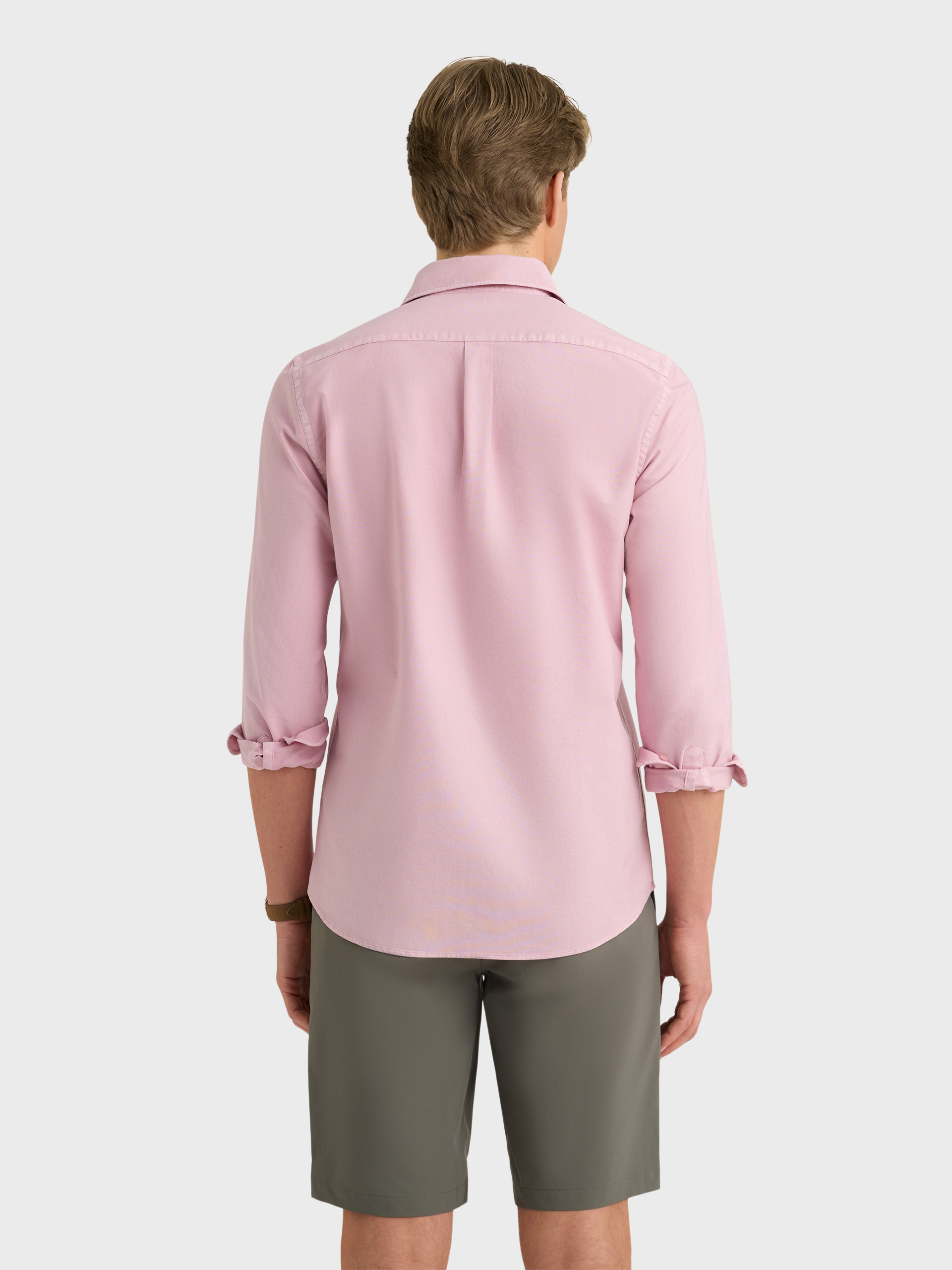 CAMISA OXFORD DYE TIE COLLAR