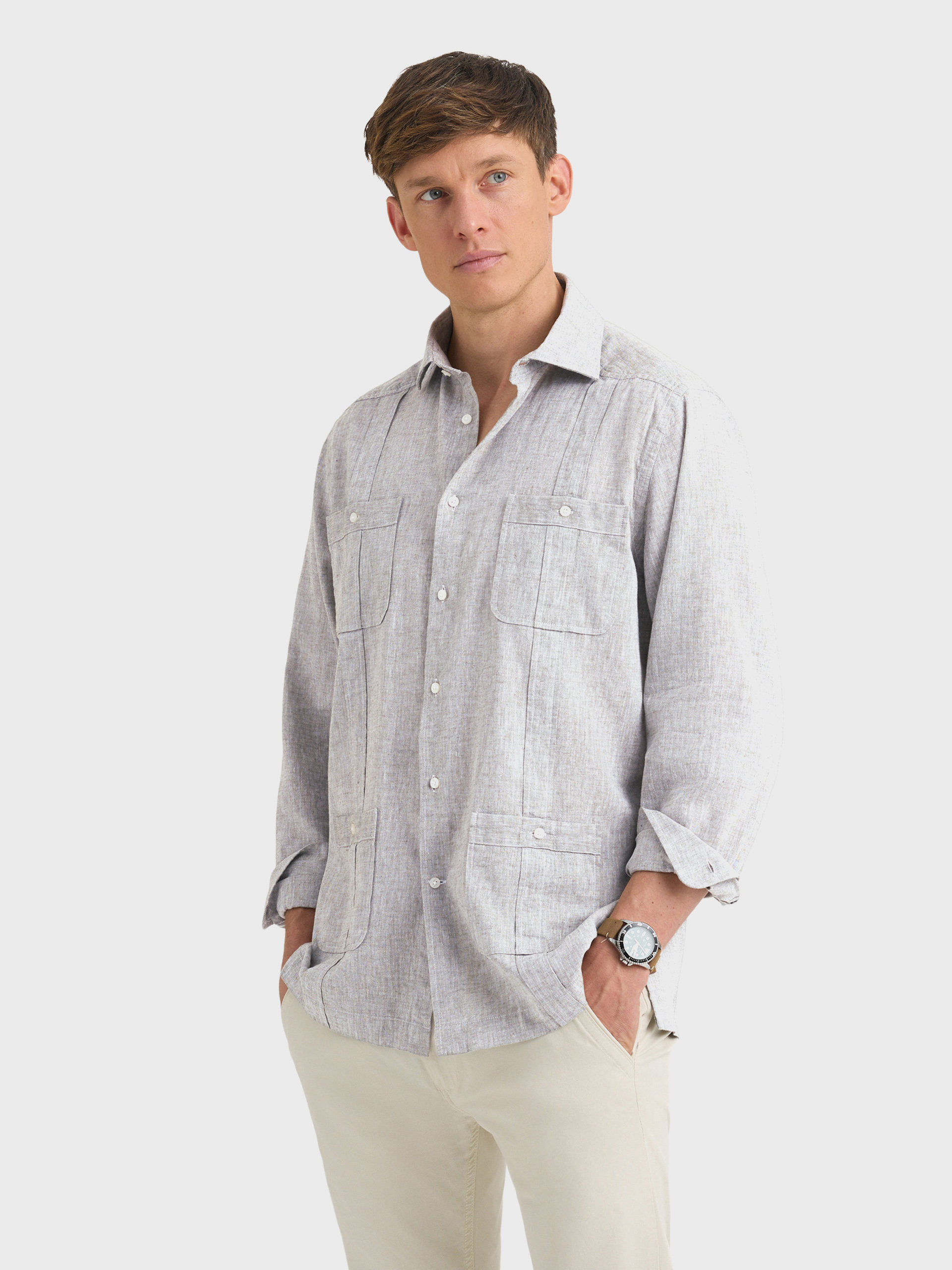 CUBANA LINO CHAMBRAY