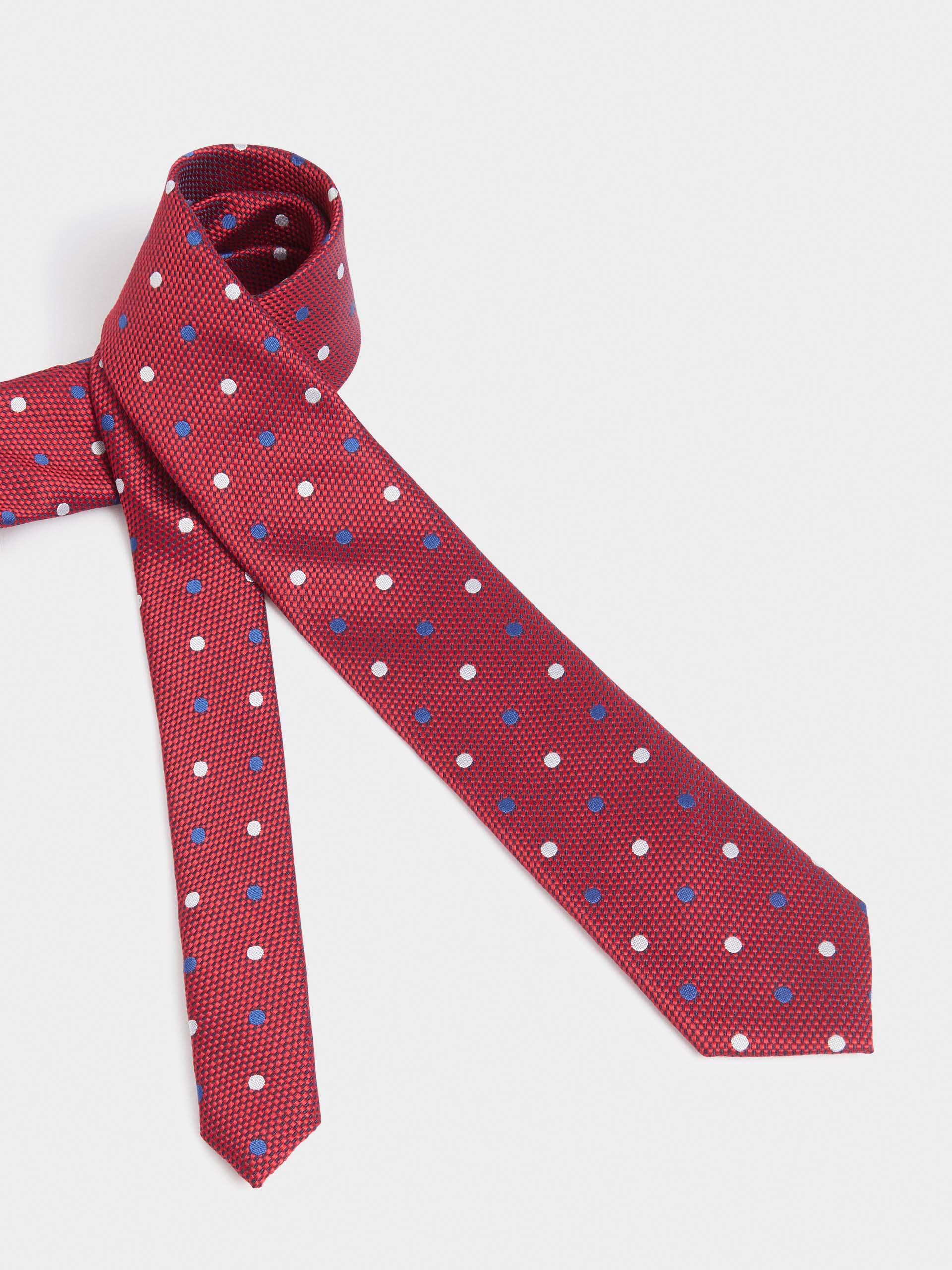 CORBATA JACQUARD MF KIDS ROJO