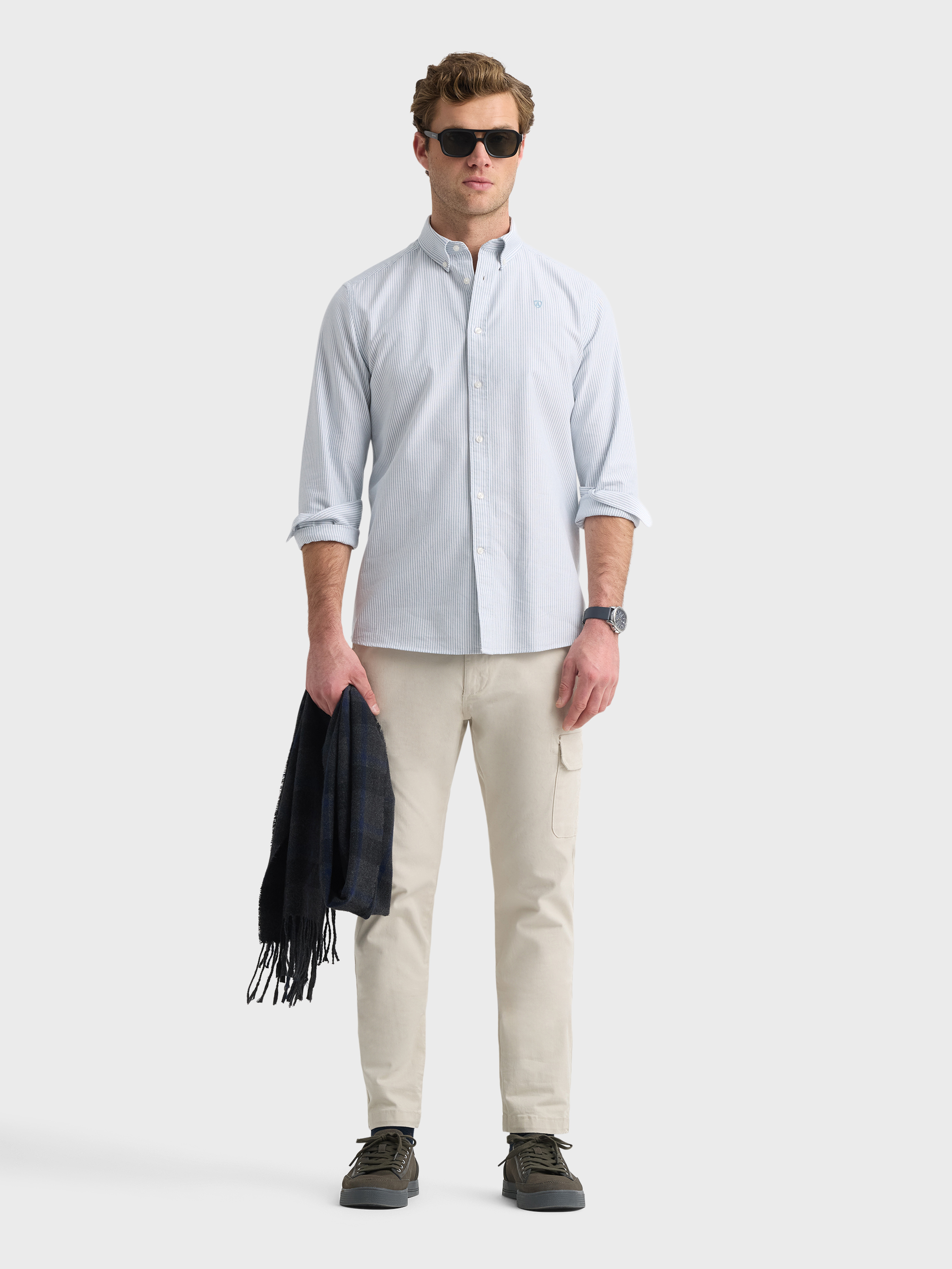 CAMISA OXFORD STRIPES