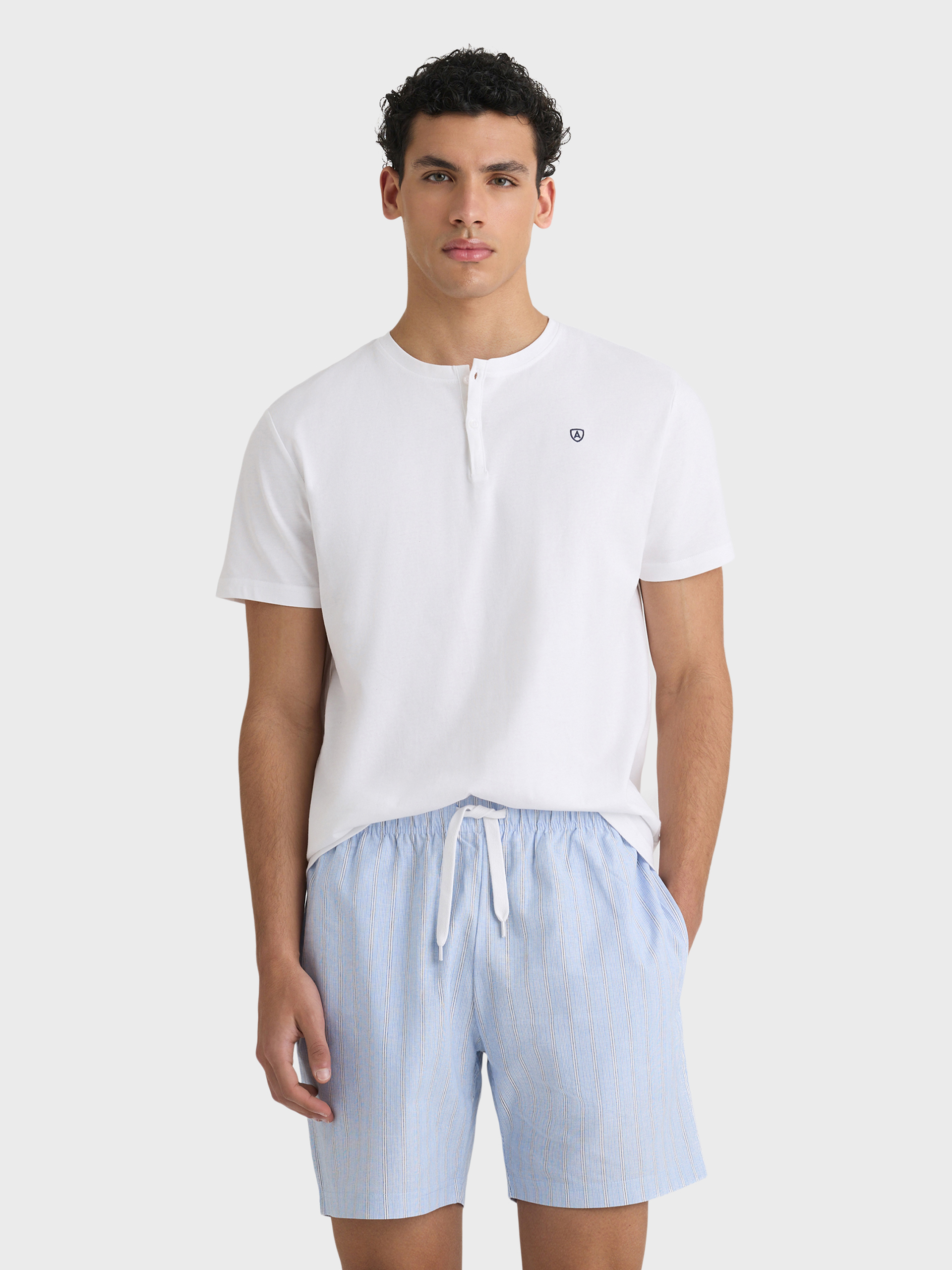 PIJAMA STRIPES BLANCO