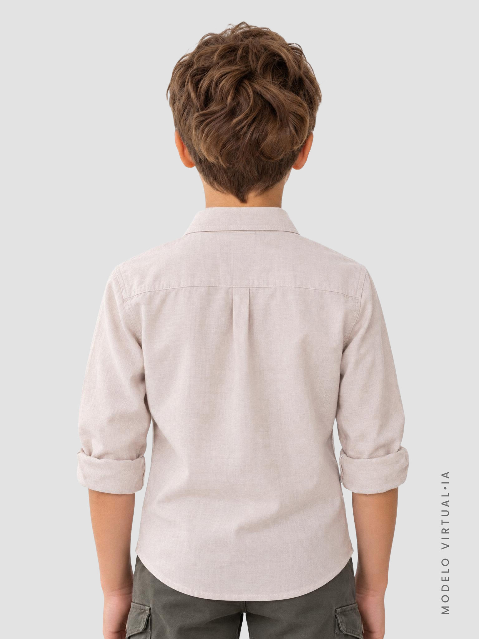 CAMISA OXFORD SOLID KIDS