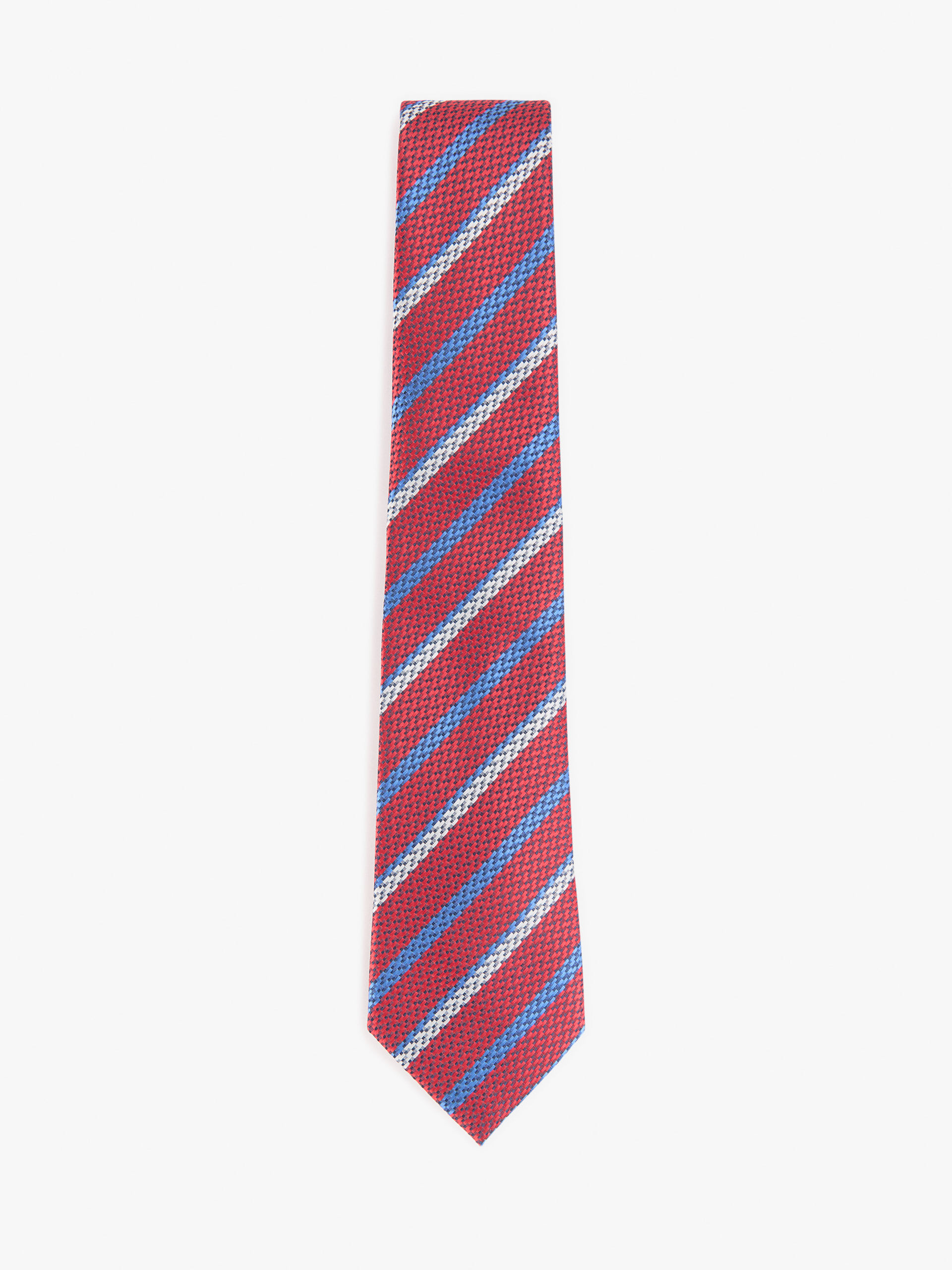 CORBATA JACQUARD MF ROJO