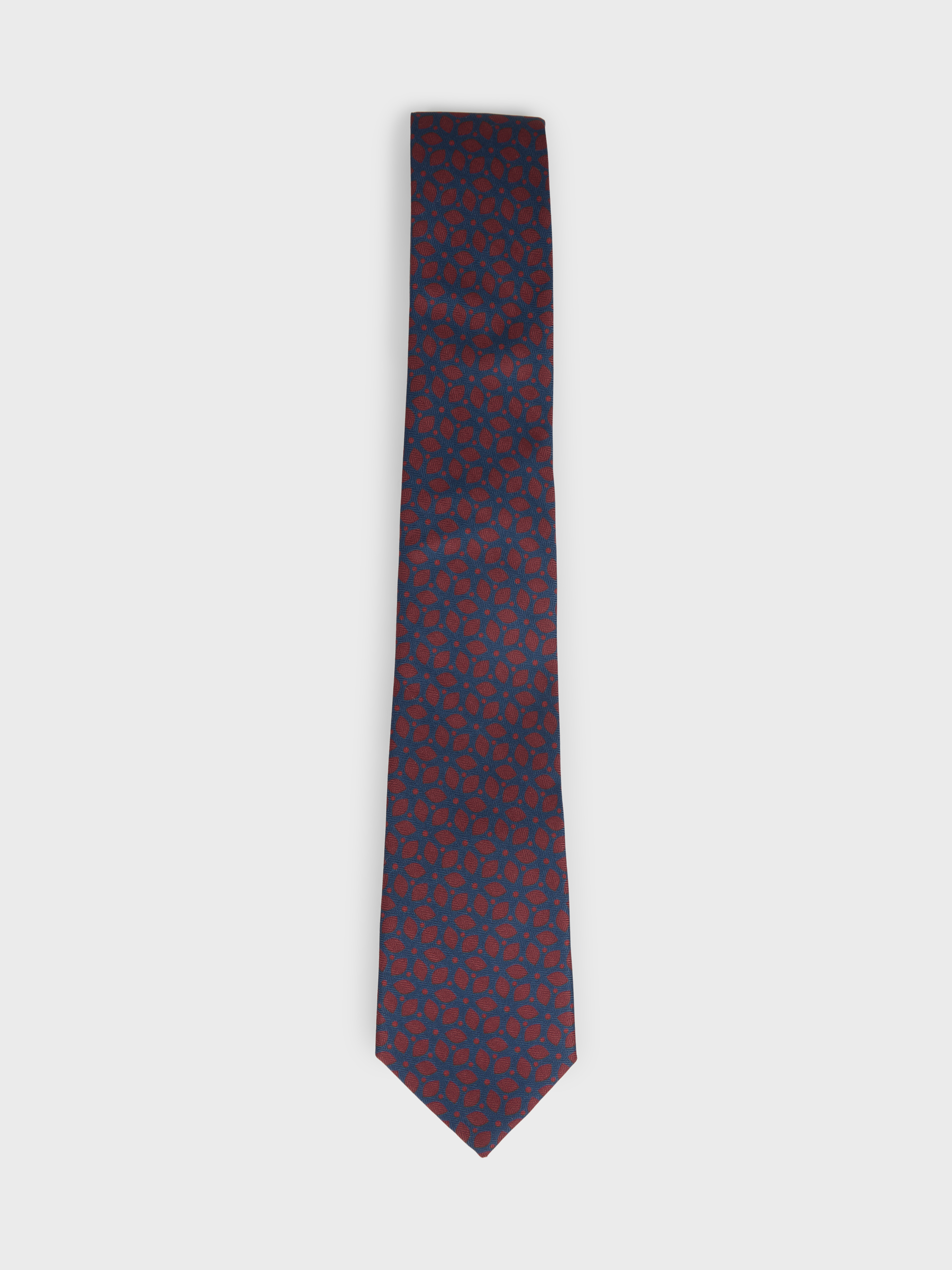 CORBATA PRINTED BURDEOS