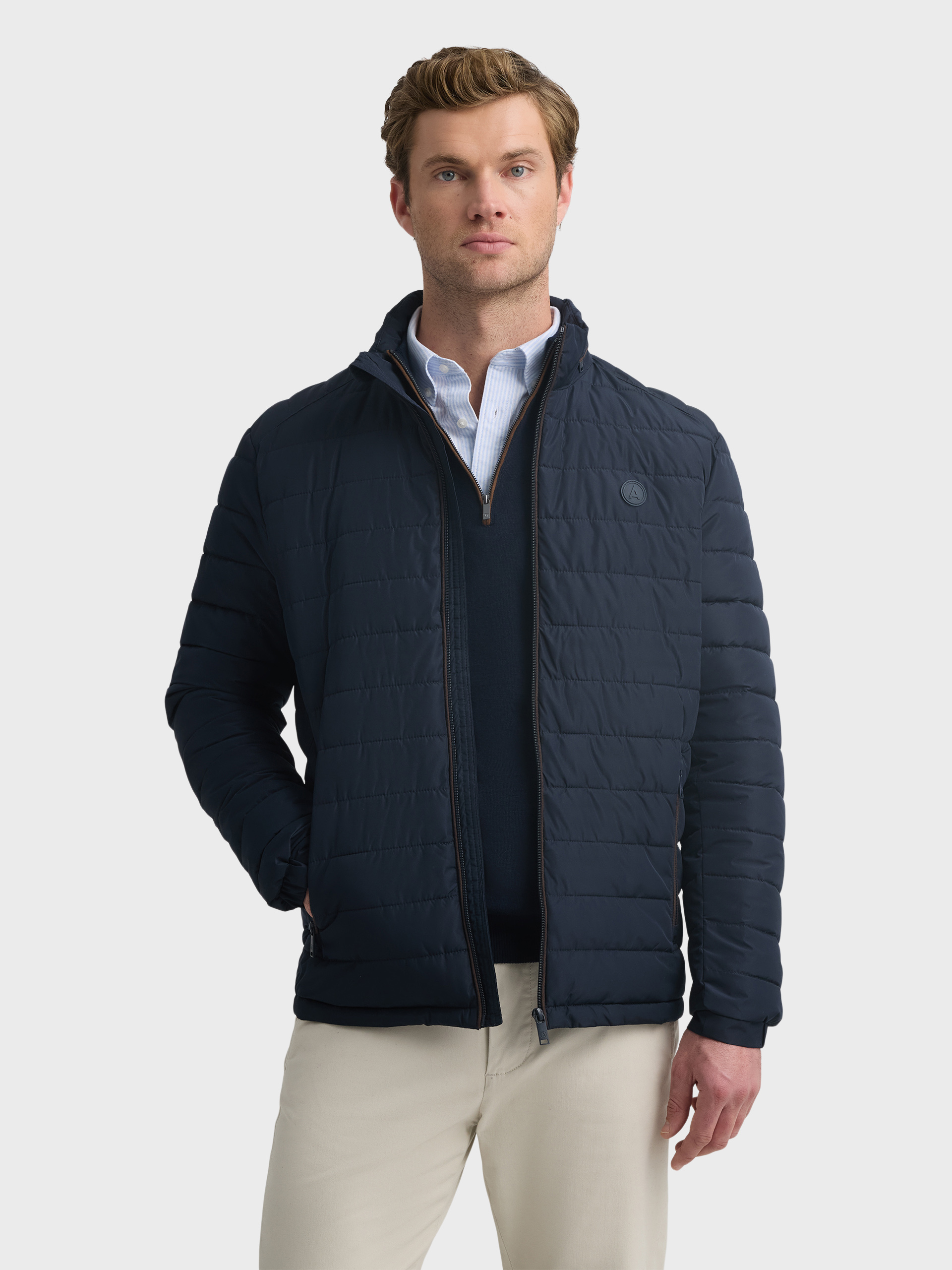 CAZADORA ZEPPELIN AZUL MARINO