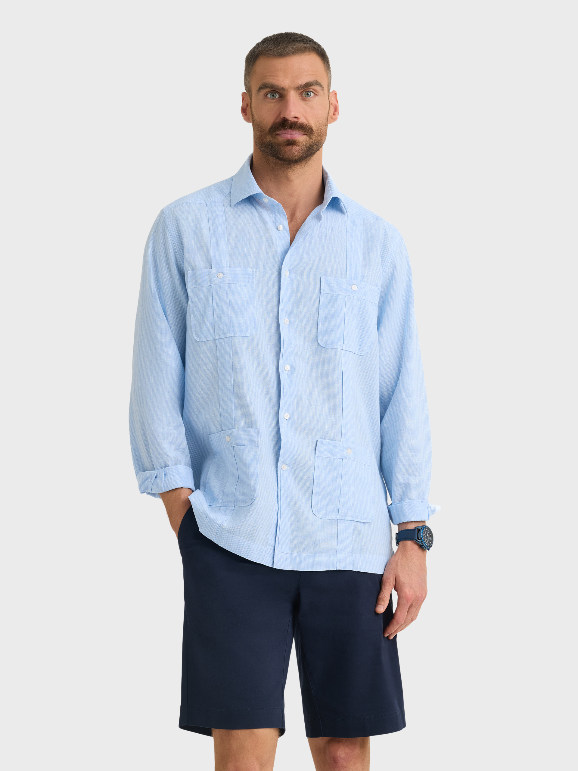 CUBANA PATA DE GALLO CELESTE