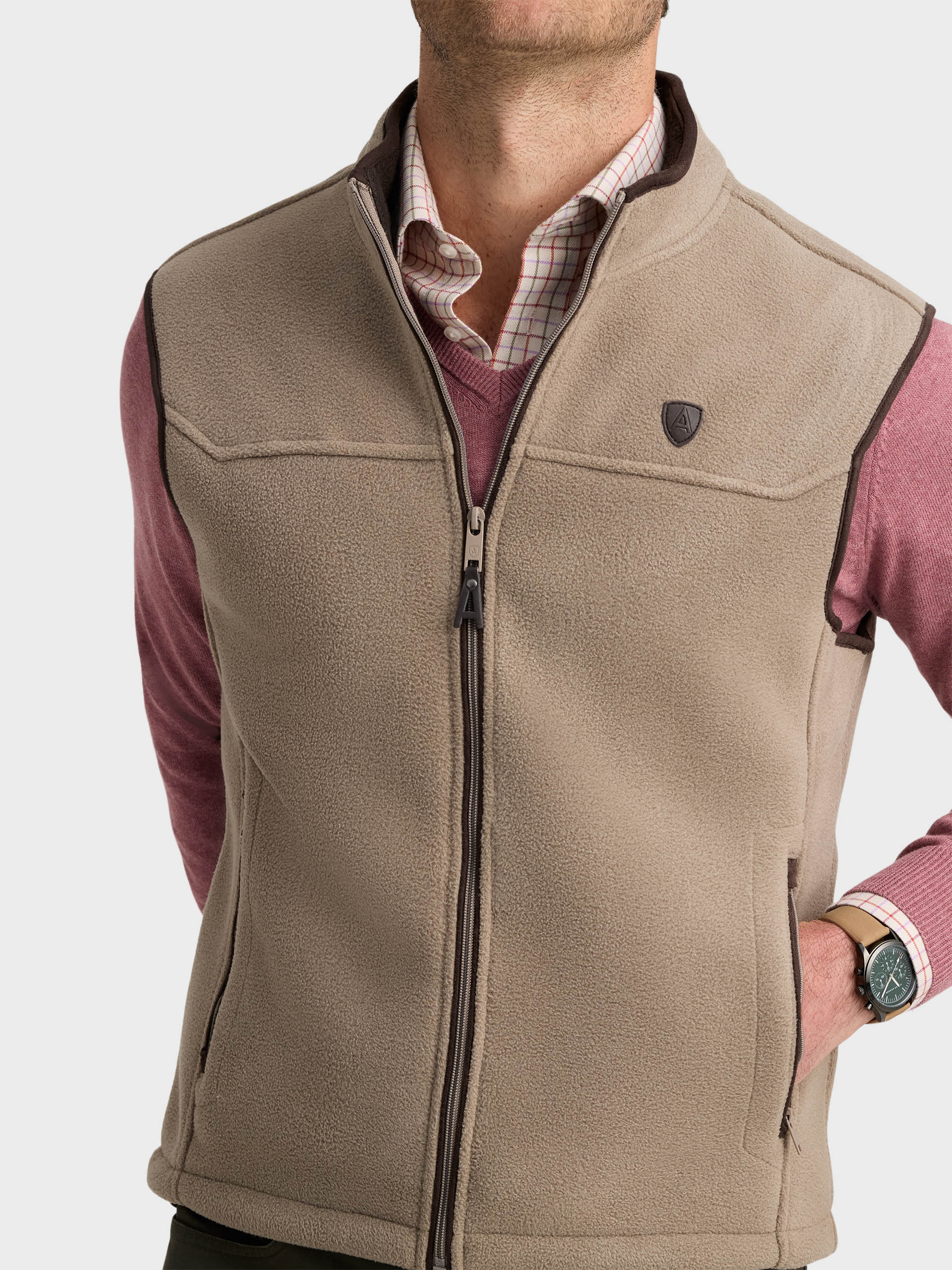 CHALECO SIERRA BEIGE