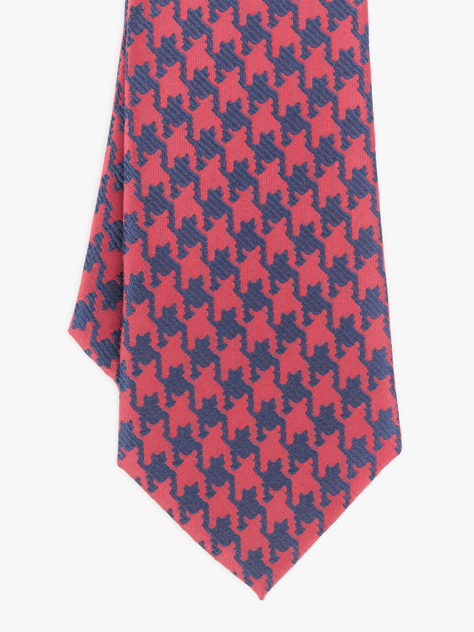 CORBATA JACQUARD MF ROJO