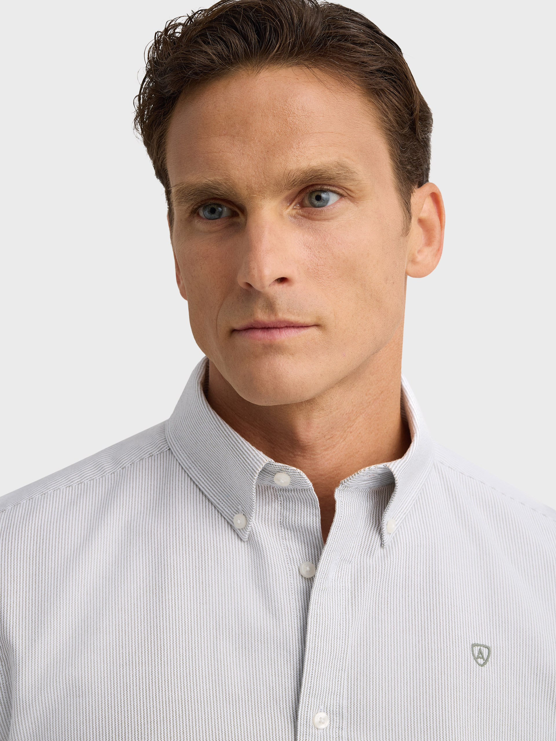 CAMISA OXFORD MIL RAYAS