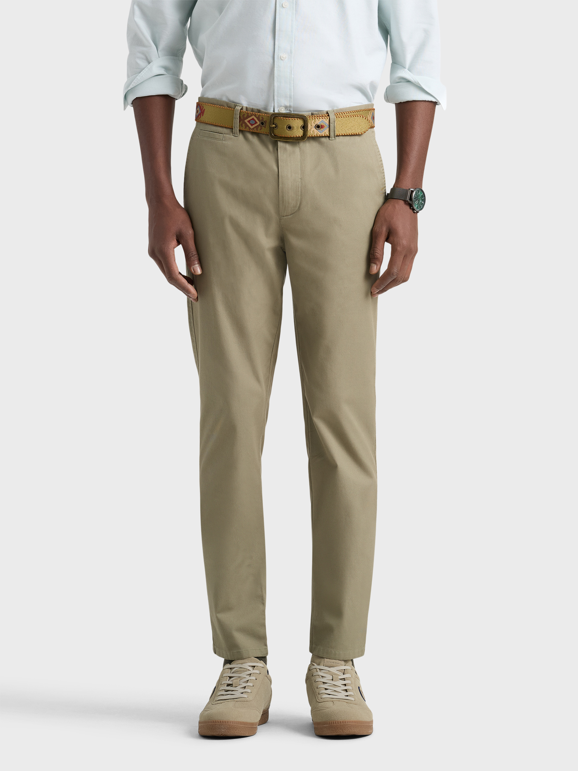 PANTALON OBLIQUE VERDE