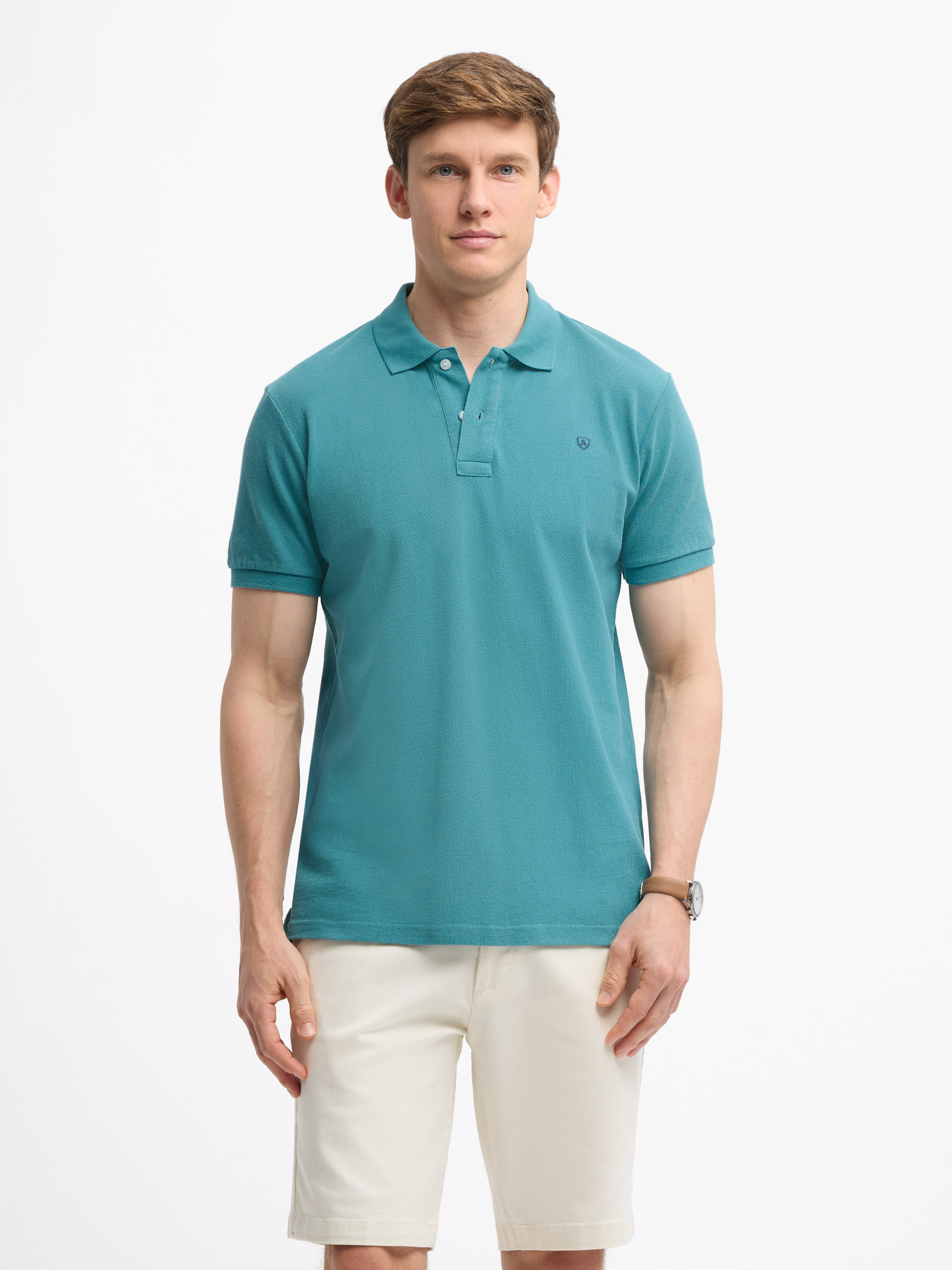 POLO BASIC AZUL