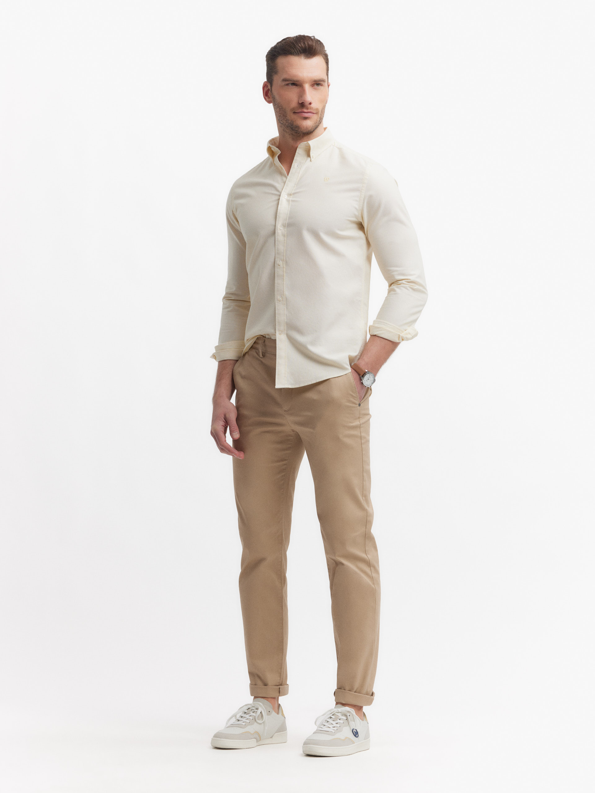 CAMISA OXFORD MIL RAYAS