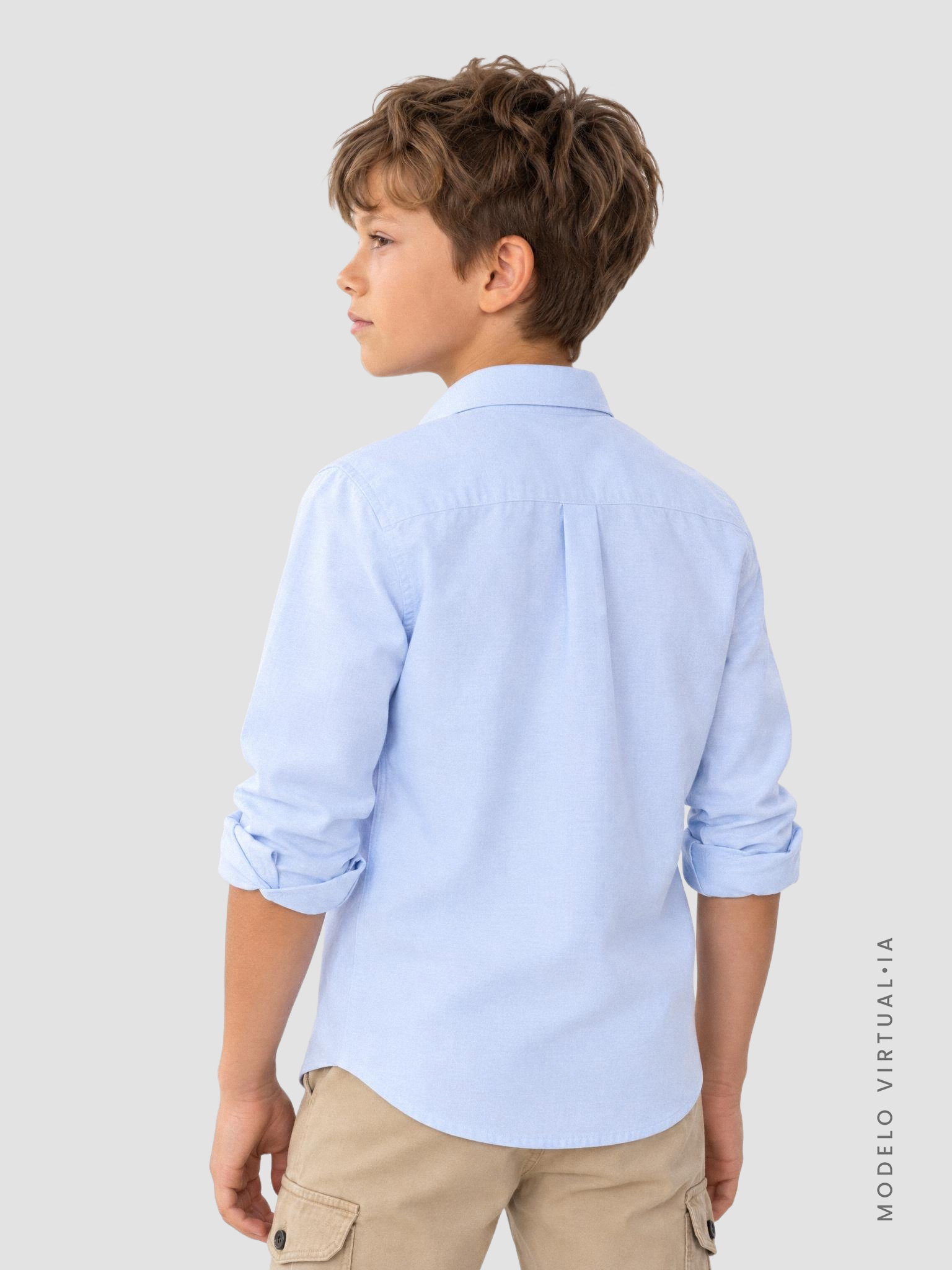 CAMISA OXFORD SOLID KIDS