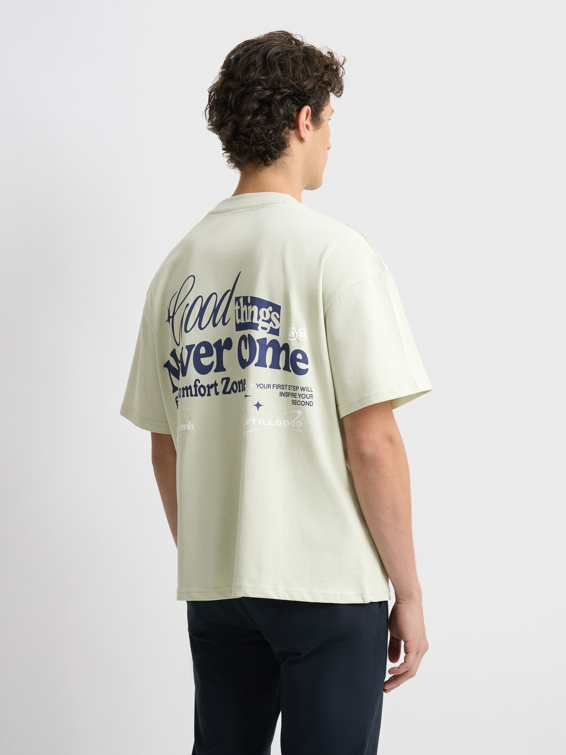 CAMISETA INSPIRE VERDE AGUA