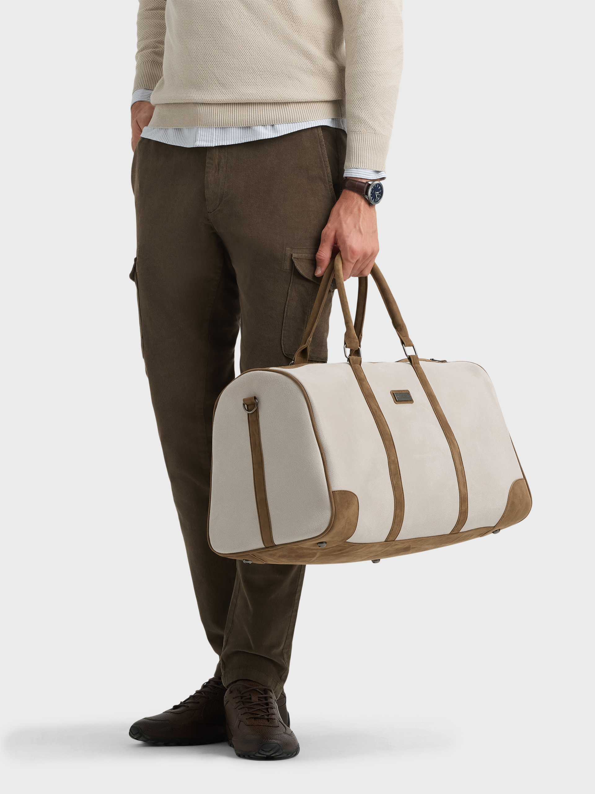 BOLSA VELVET BEIGE