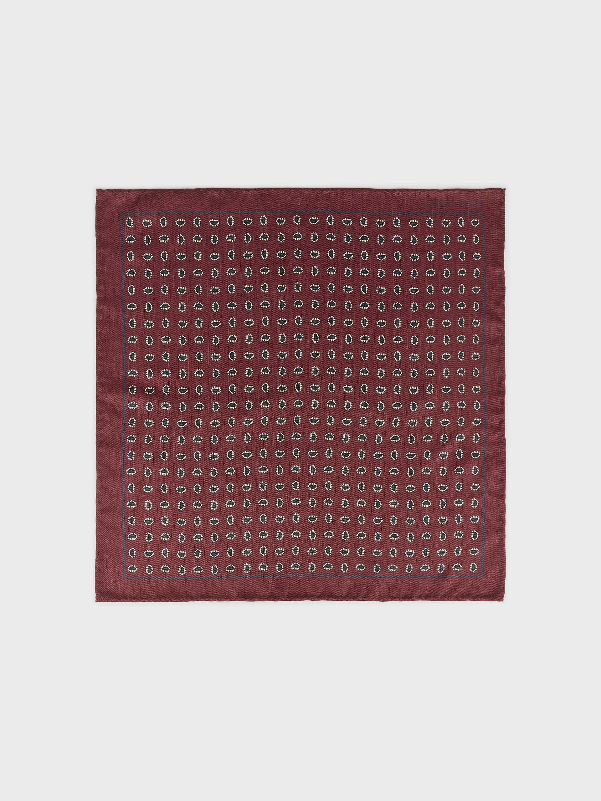 PAÑUELO PRINTED BURDEOS