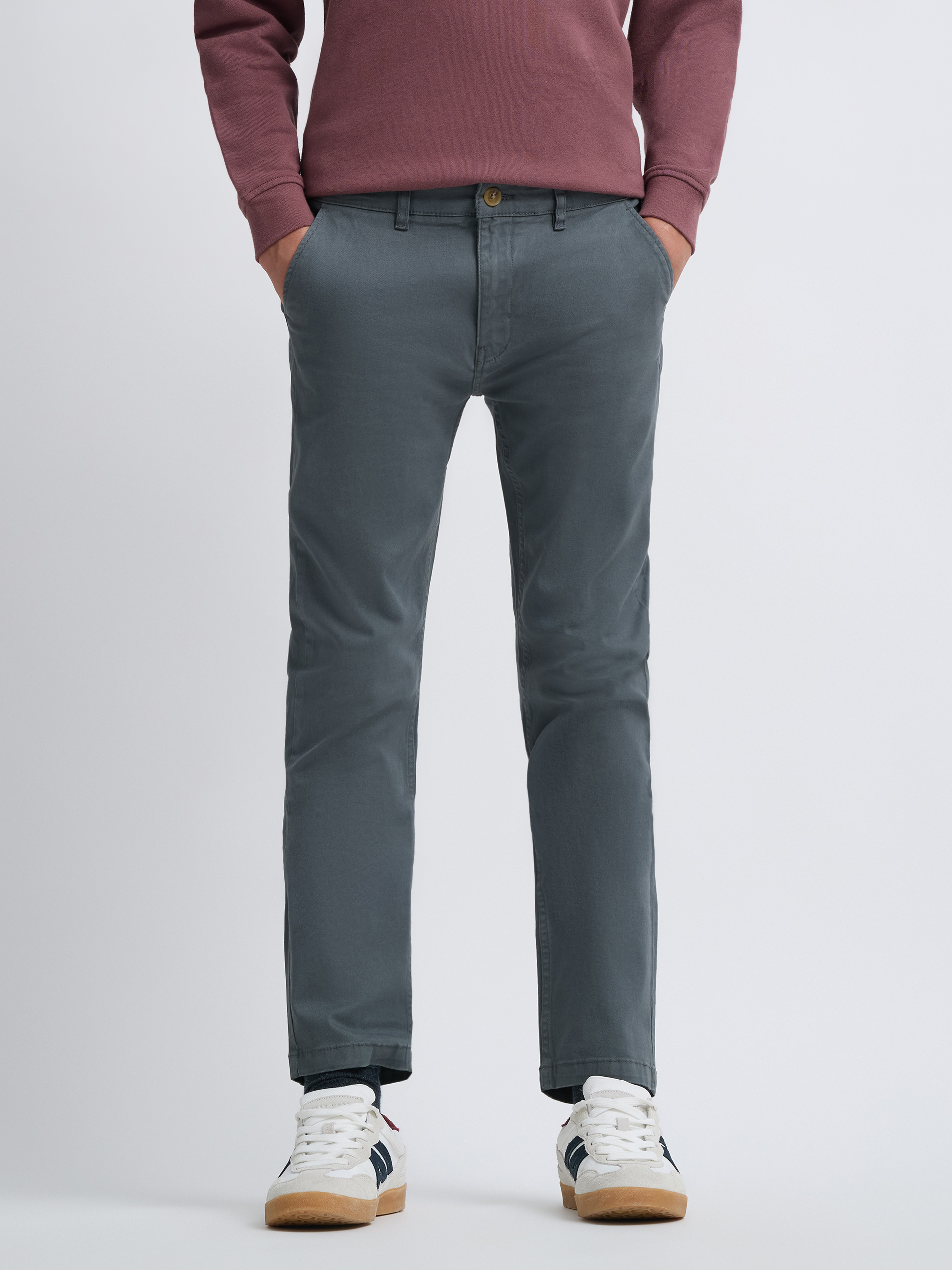 PANTALON CHINO KIDS AZUL