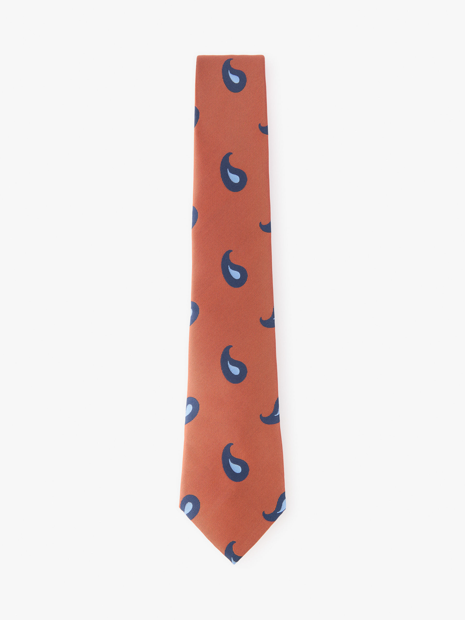 CORBATA JACQUARD MF NARANJA