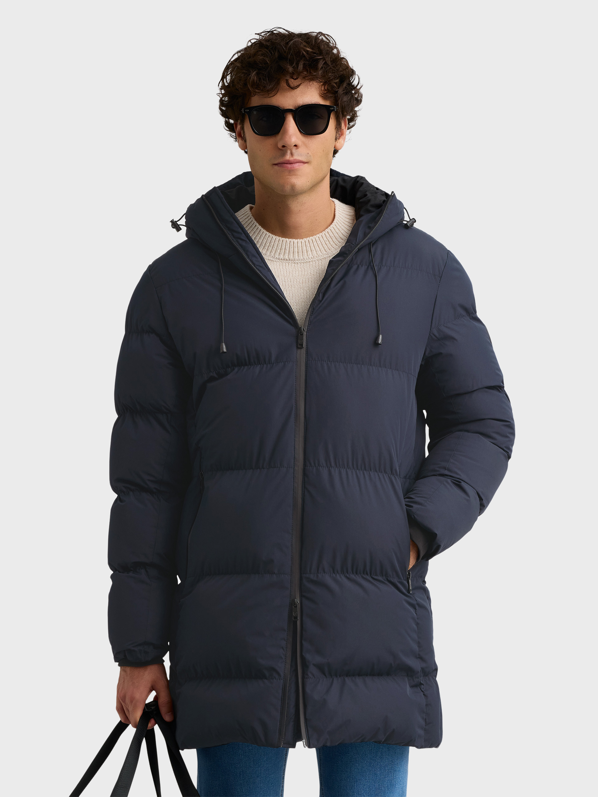 PARKA SKYLINE AZUL MARINO