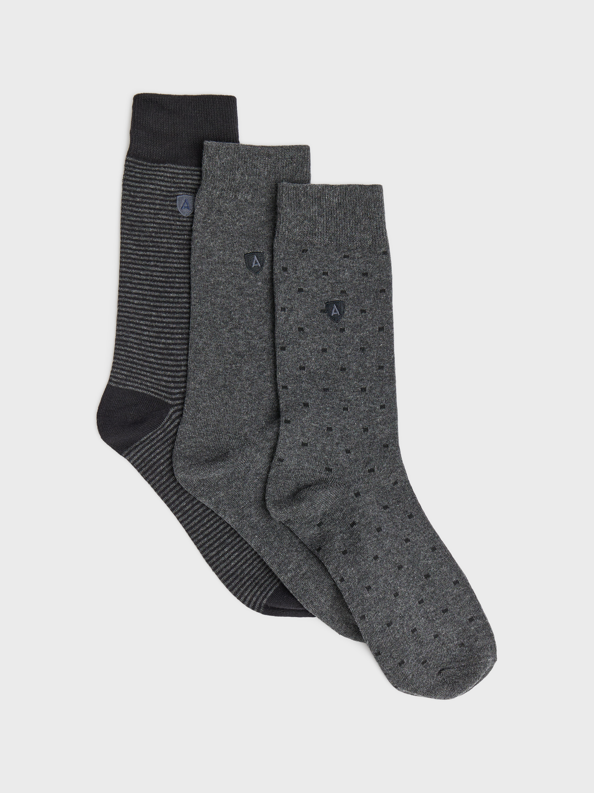 CALCETINES SET GRIS