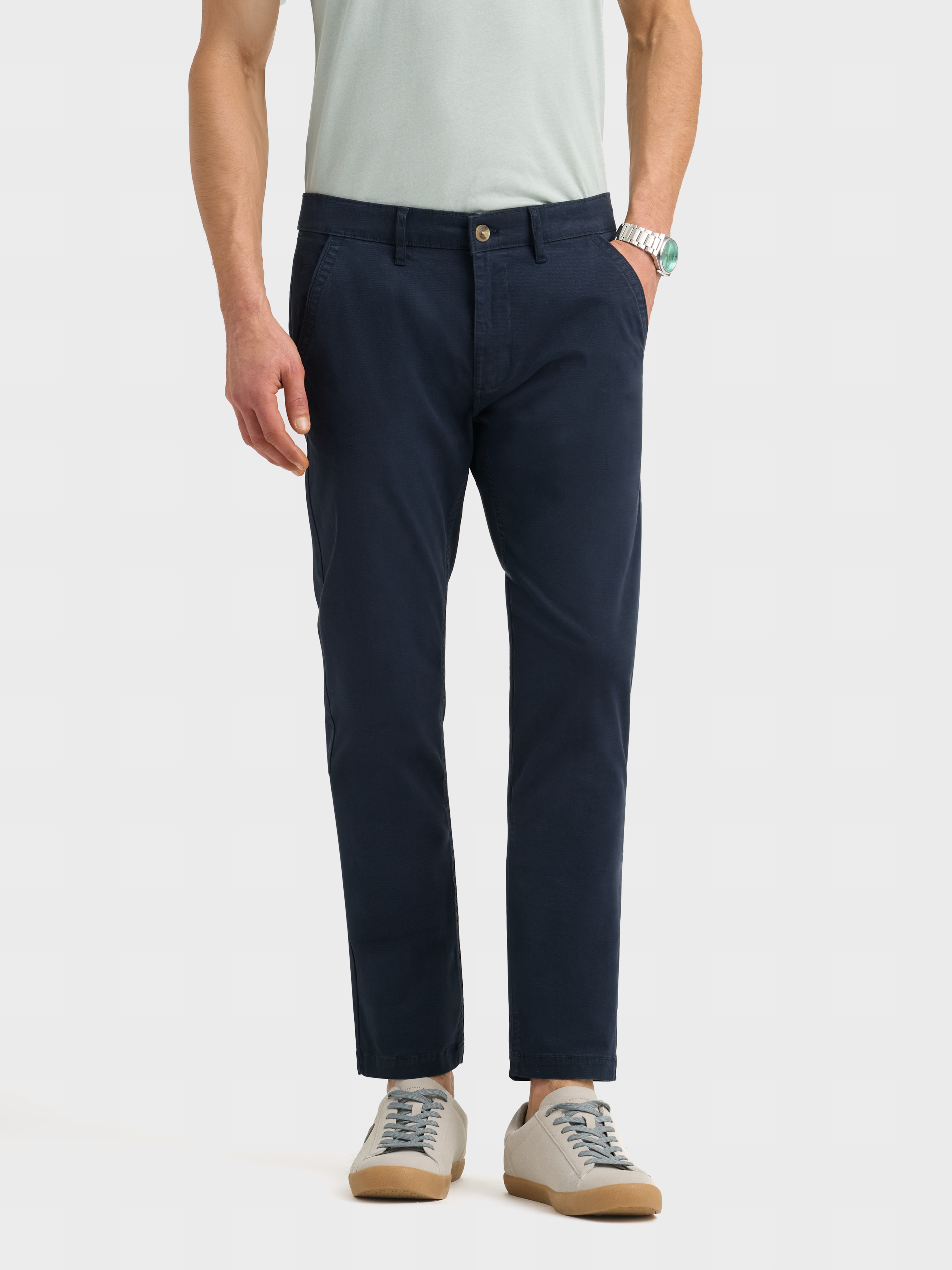 PANTALON NEW HOLLIS AZUL MARINO