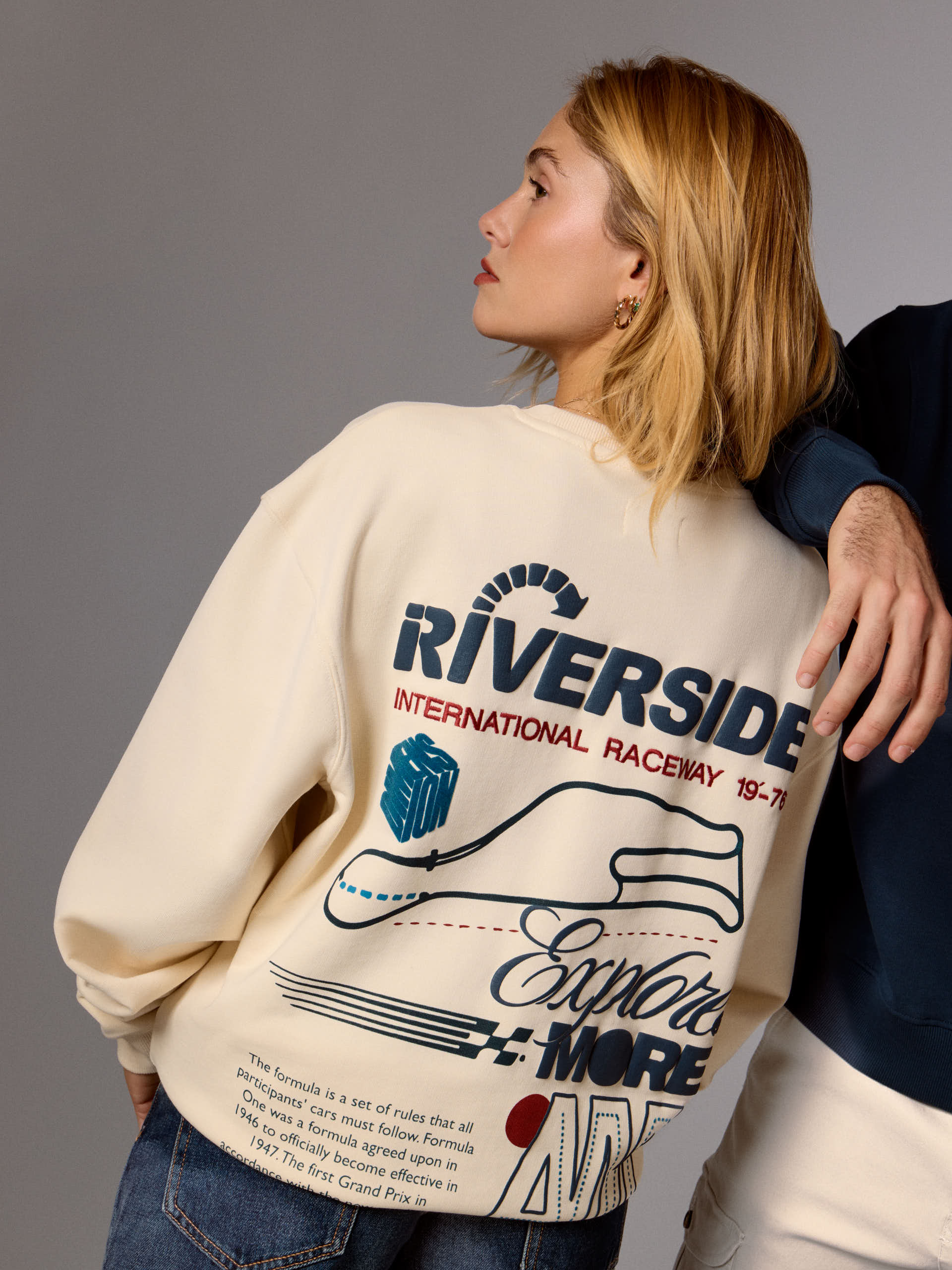 SUDADERA RIVERSIDE CRUDO