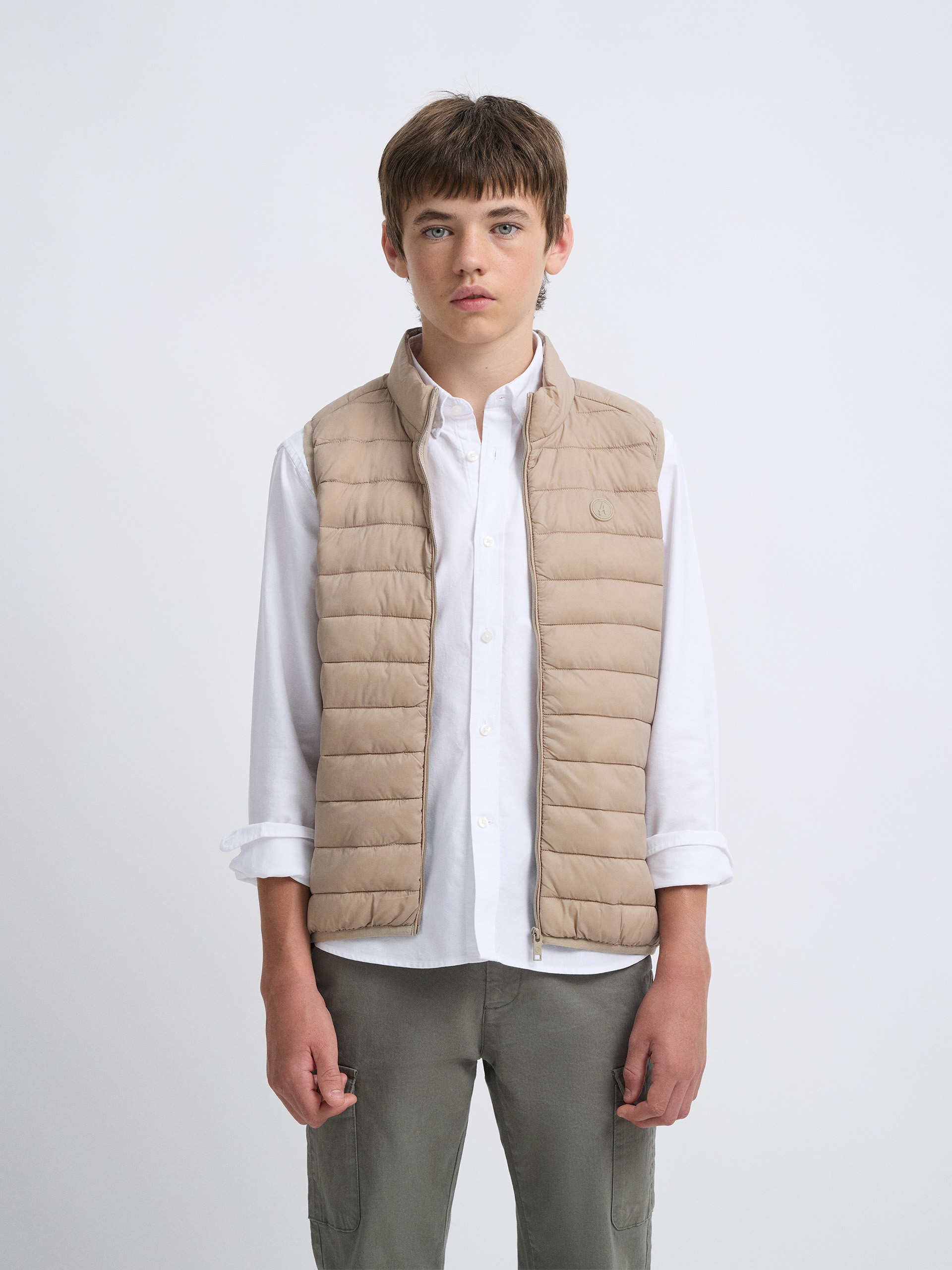 CHALECO NIRO KIDS BEIGE